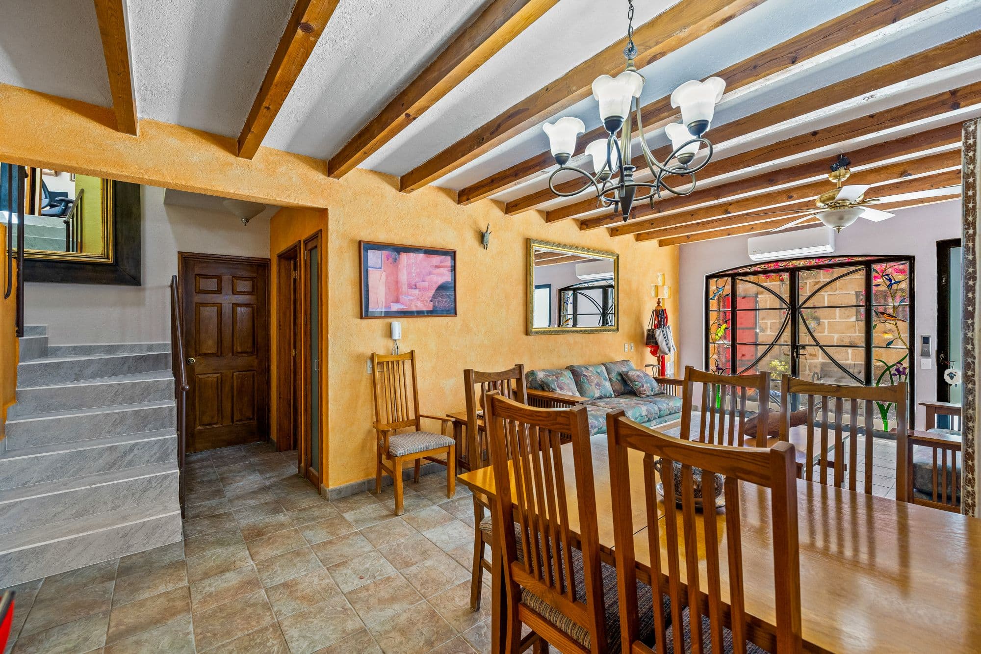 Casa Eclipse — La Lejona, San Miguel de Allende — photo 10 — warm rustic charm, exposed beam elegance