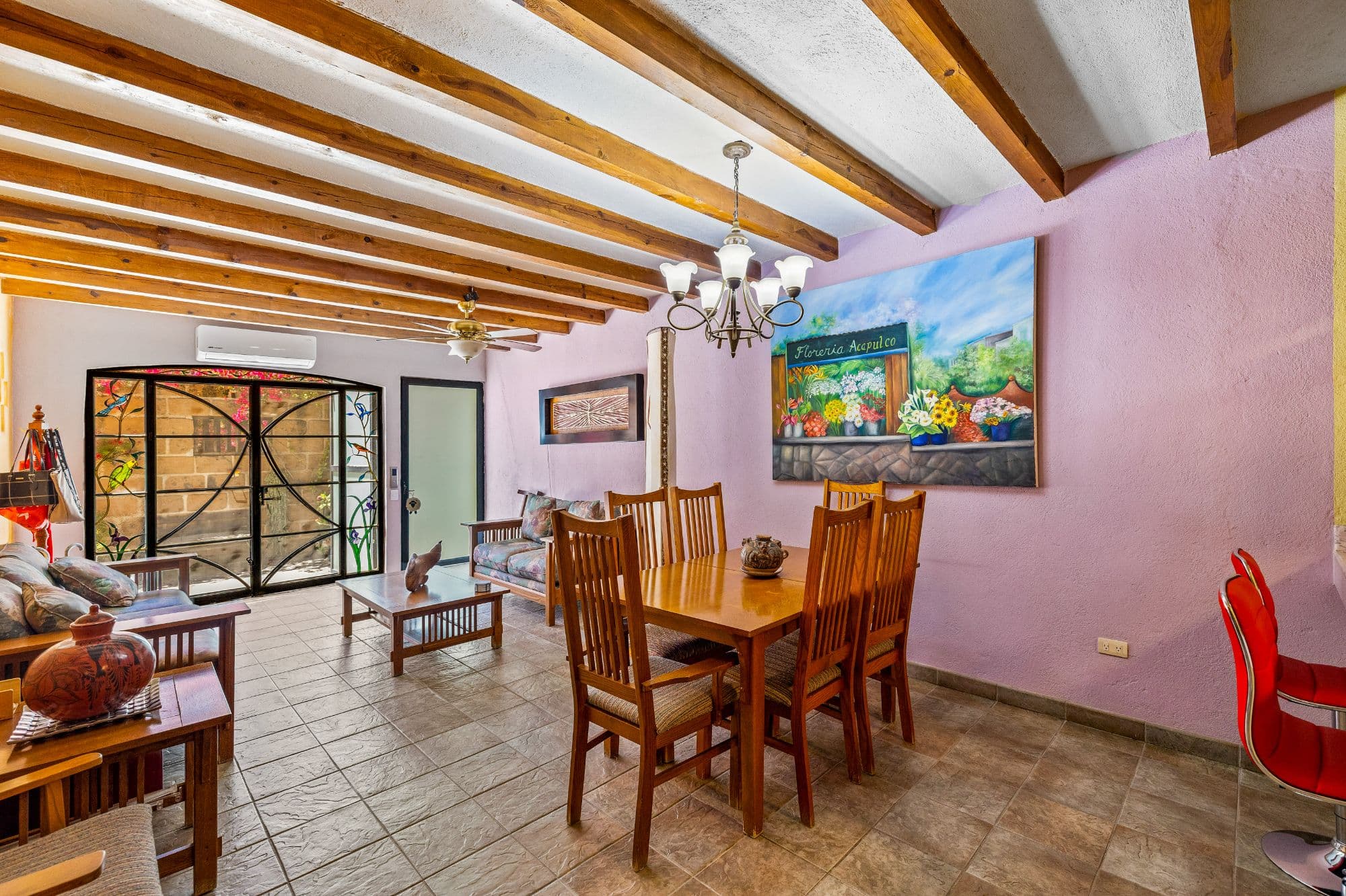 Casa Eclipse — La Lejona, San Miguel de Allende — photo 9 — charming colonial living with rustic beams