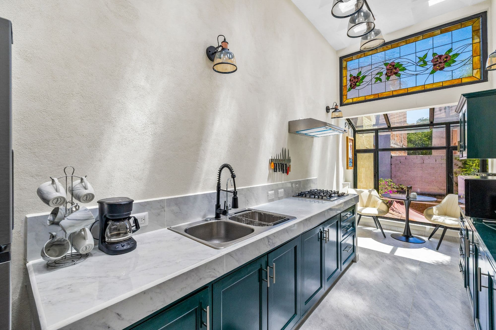 Casa Eclipse — La Lejona, San Miguel de Allende — photo 20 — luminous chef's kitchen, artisan finishes