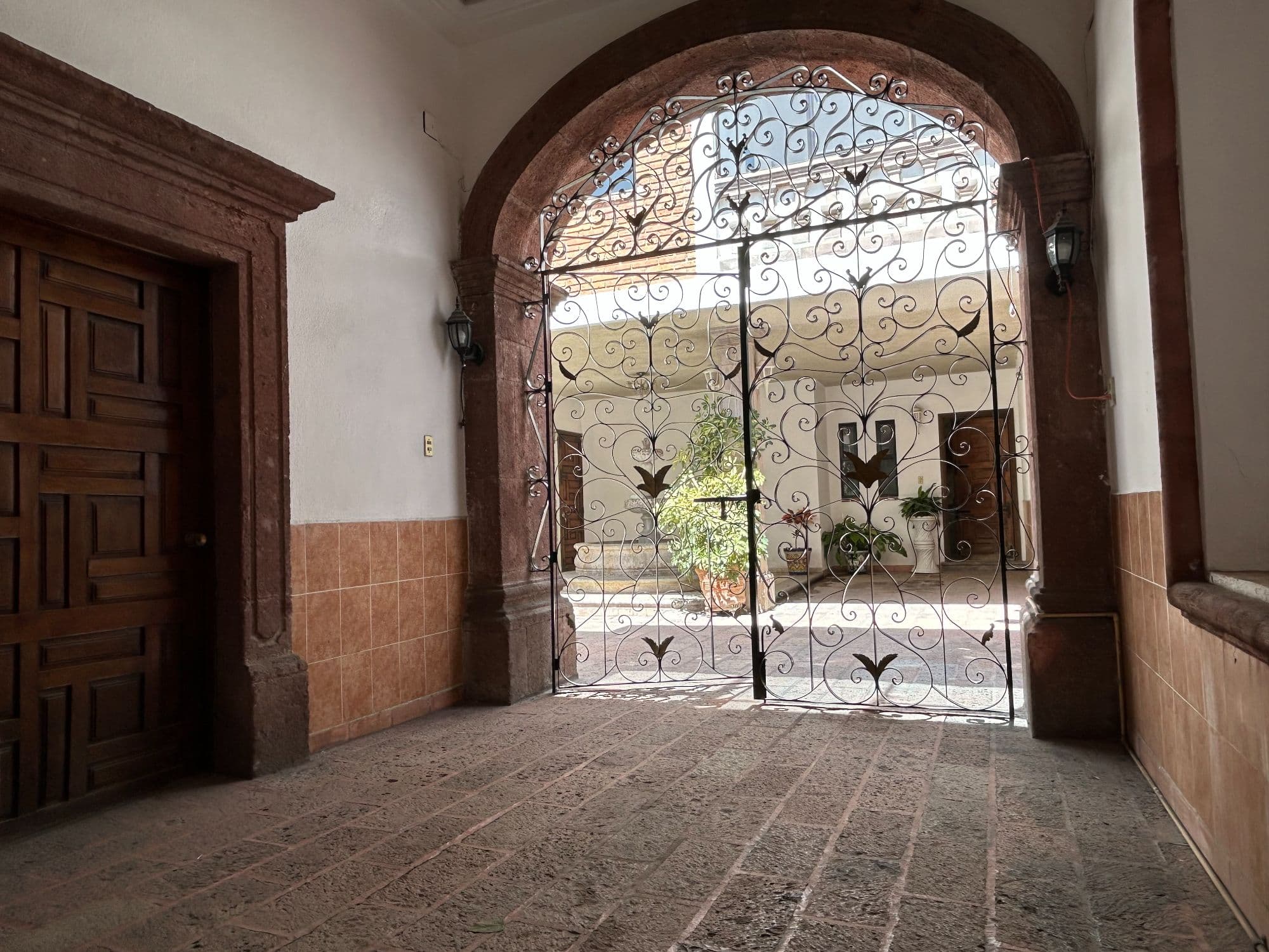 Casa Naranjo — San Miguel de Allende Centro, San Miguel de Allende — photo 6 — elegant arched entry, authentic colonial charm