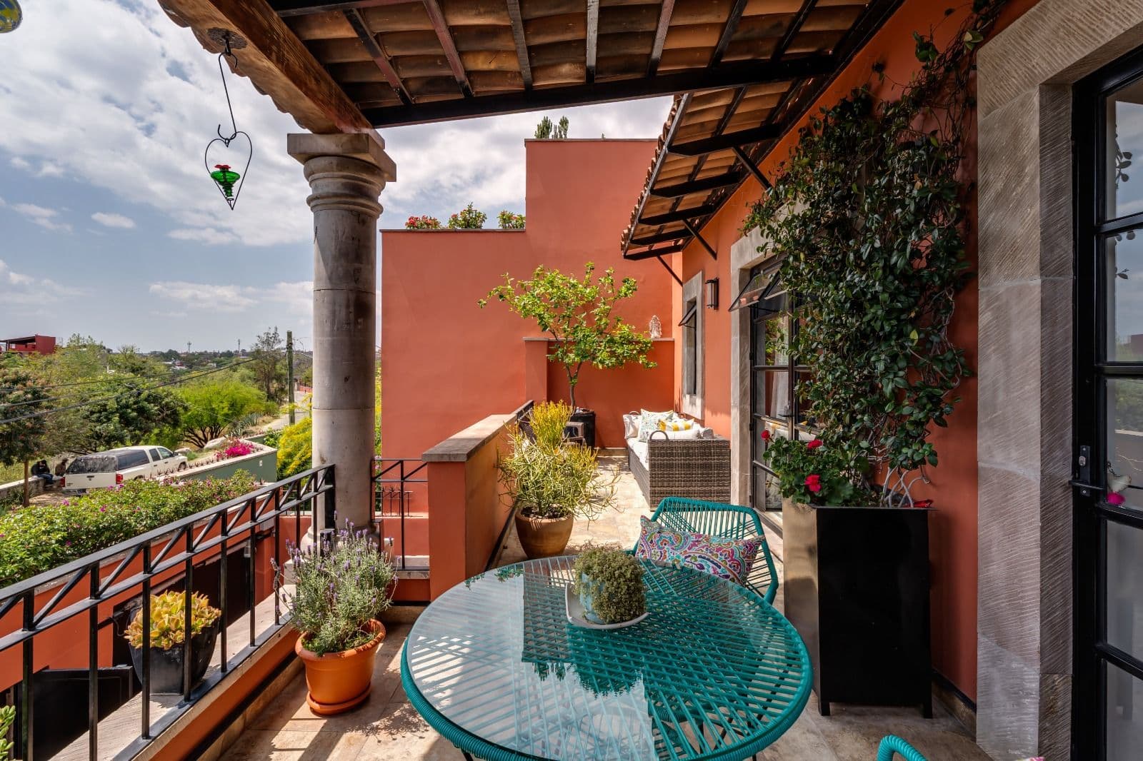 Casa Picaflores — Guadalupe, San Miguel de Allende — photo 31 — sun-drenched terrace, vibrant mexican charm