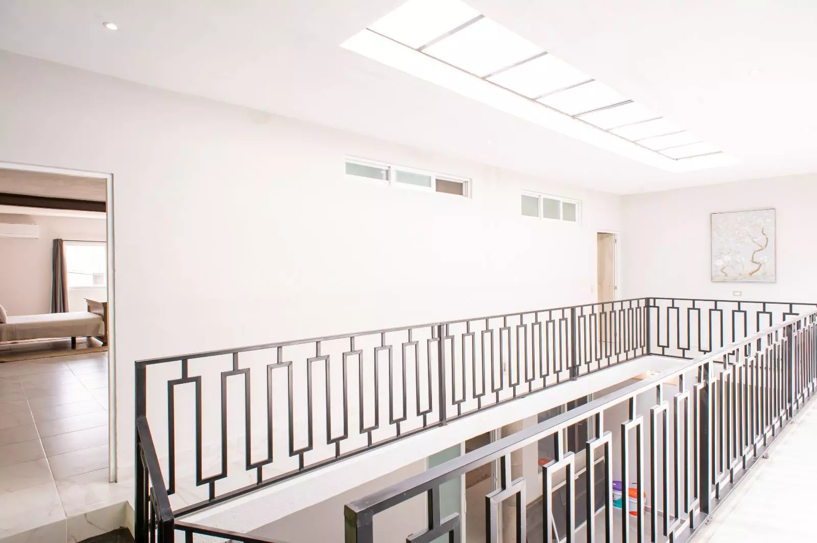 Casa Sara — Lindavista, San Miguel de Allende — photo 20 — luminous mezzanine with contemporary elegance