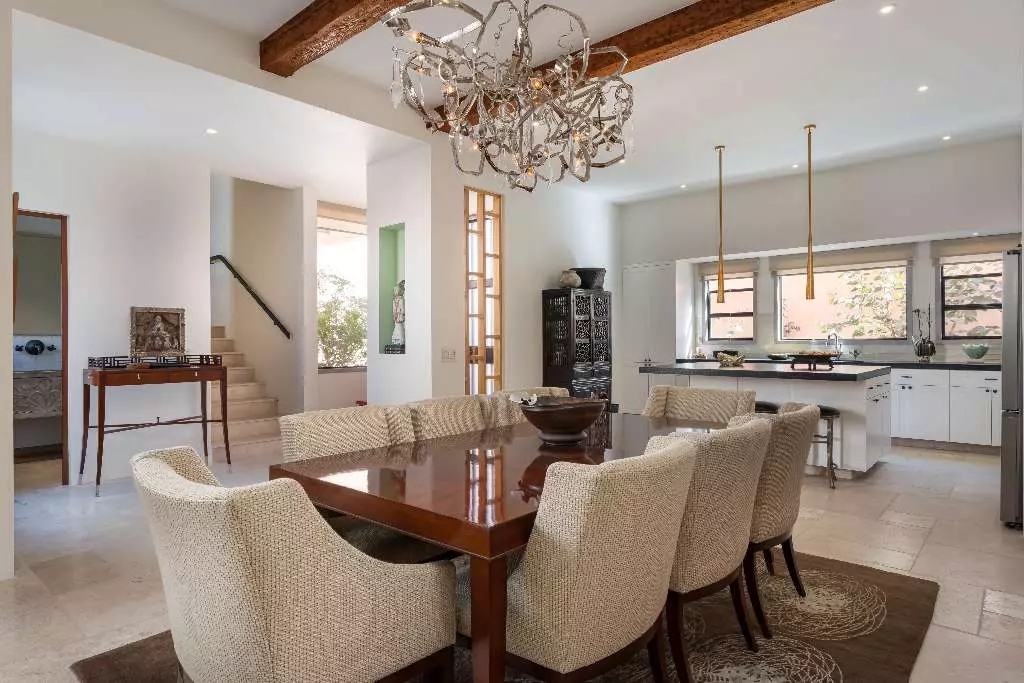 Casa Nobel — Guadiana, San Miguel de Allende — photo 9 — elegant open-concept living and dining