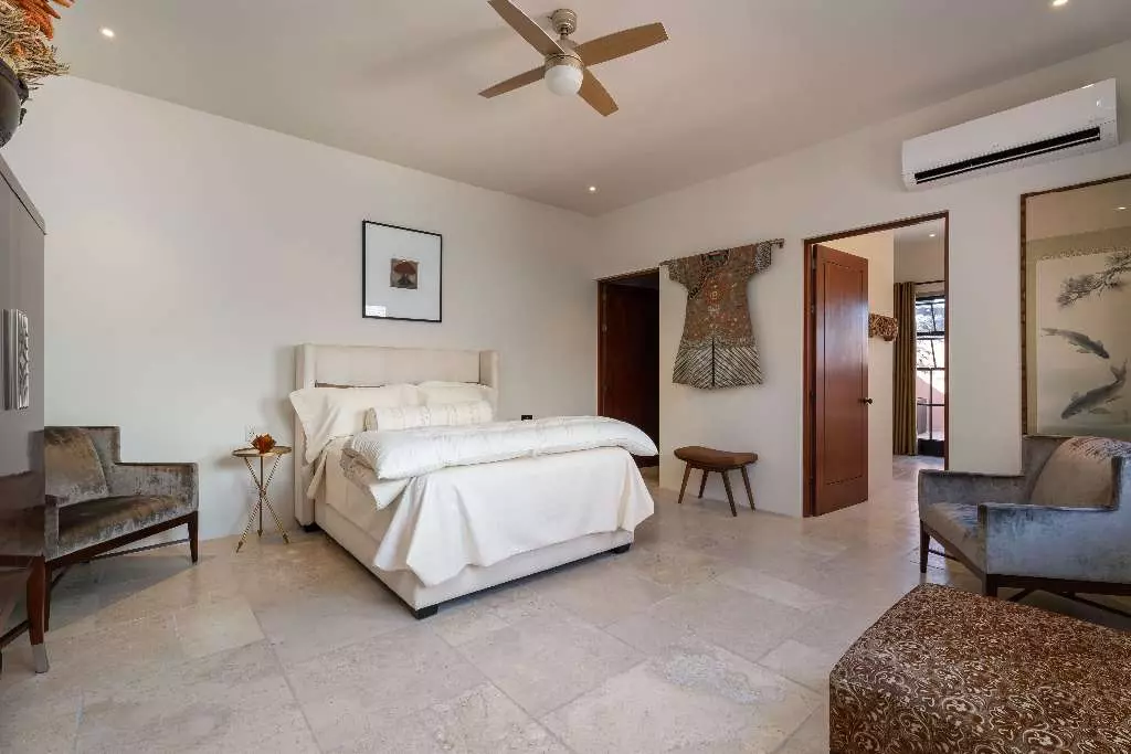 Casa Nobel — Guadiana, San Miguel de Allende — photo 14 — serene master suite with refined elegance