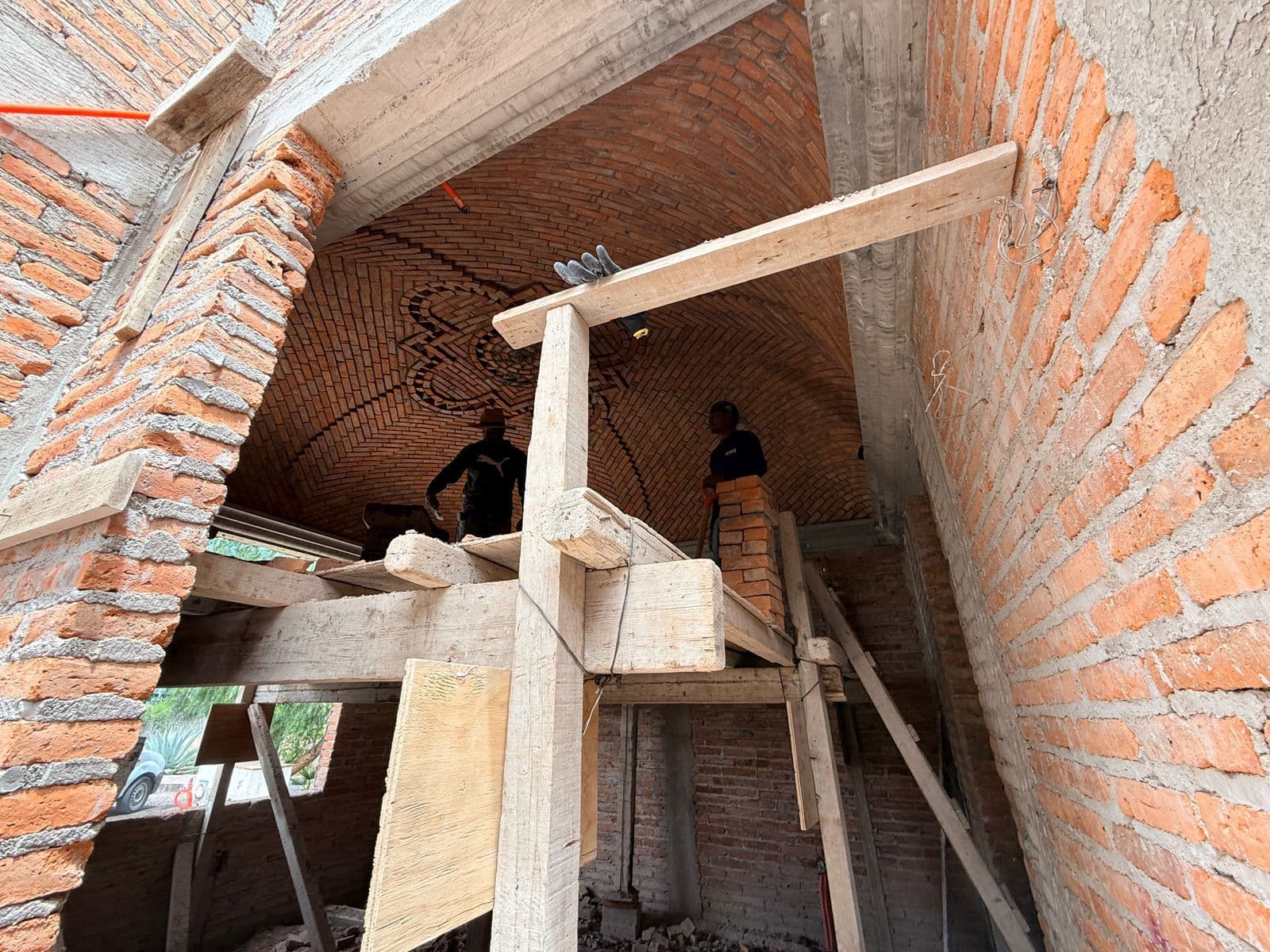 Casa Sanmiguelense — Las Campanas, San Miguel de Allende — photo 16 — authentic colonial architecture with original brick vaulting