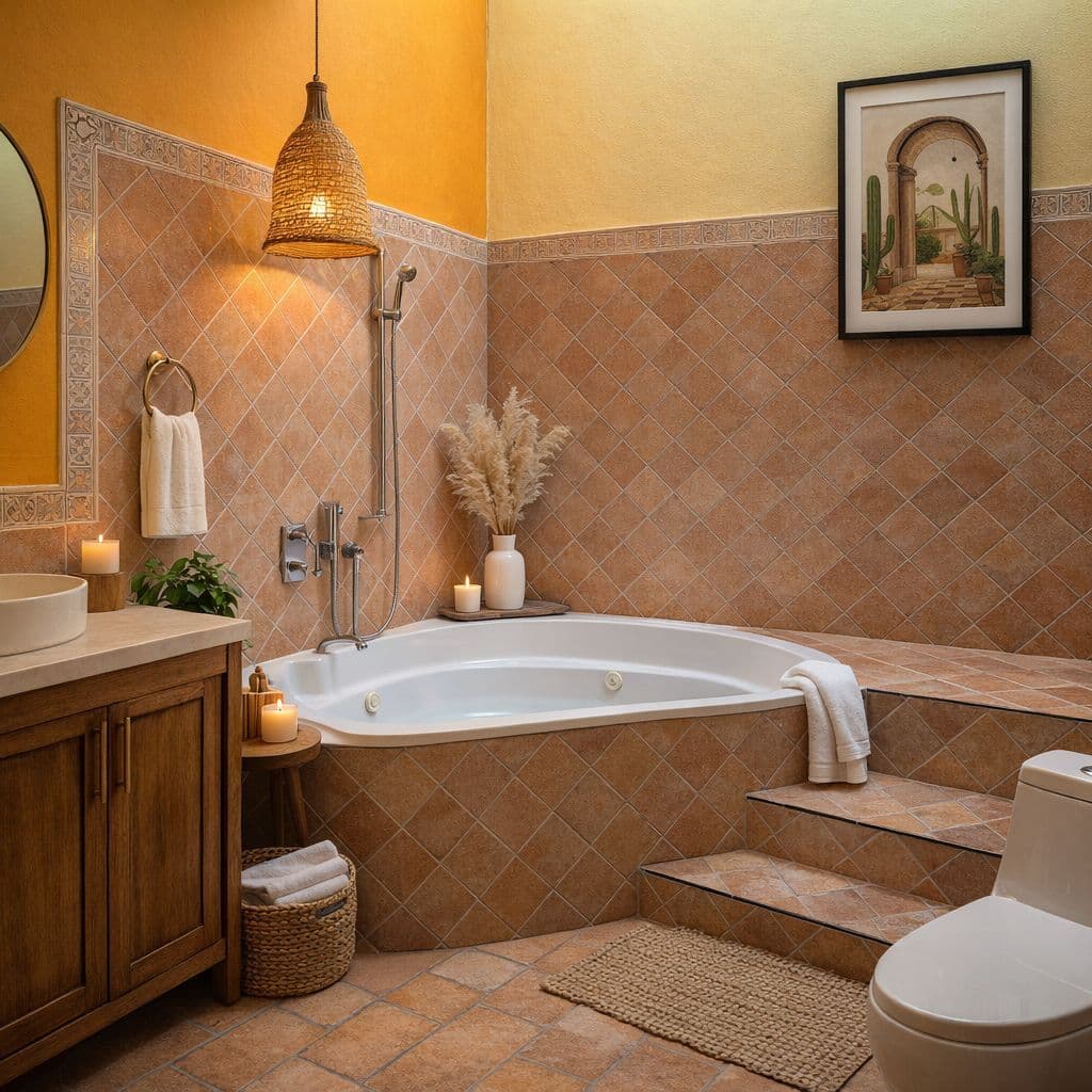 Casa La Lomita — La Lomita, San Miguel de Allende — photo 18 — spa-inspired sanctuary with warm ambiance