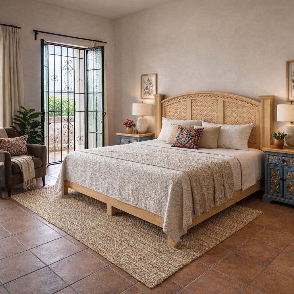 Casa La Lomita — La Lomita, San Miguel de Allende — photo 21 — serene master suite, gracious mexican charm