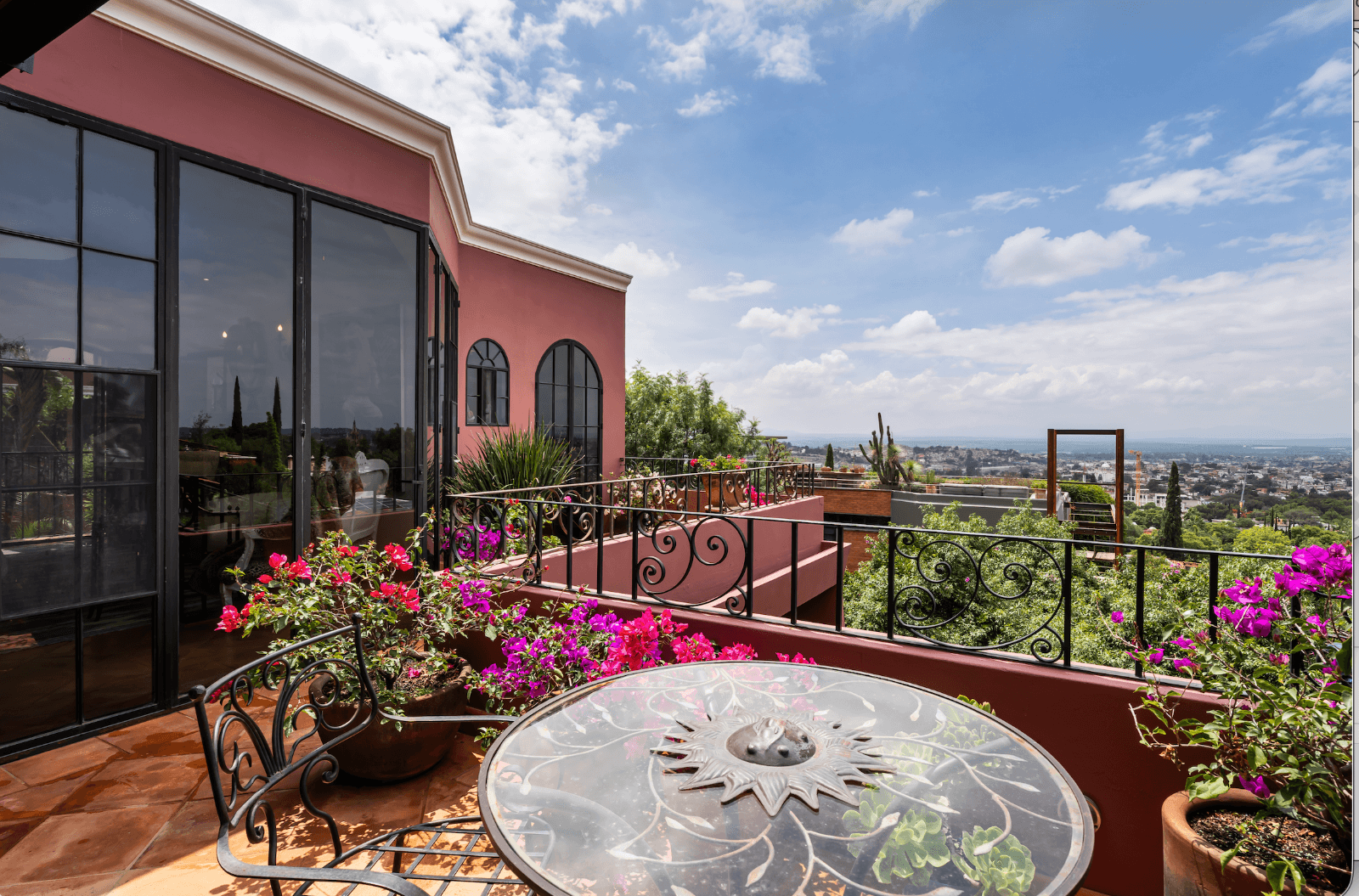 Casa del Arroyo — Ojo de Agua, San Miguel de Allende — photo 18 — breathtaking valley views, elegant terrace oasis