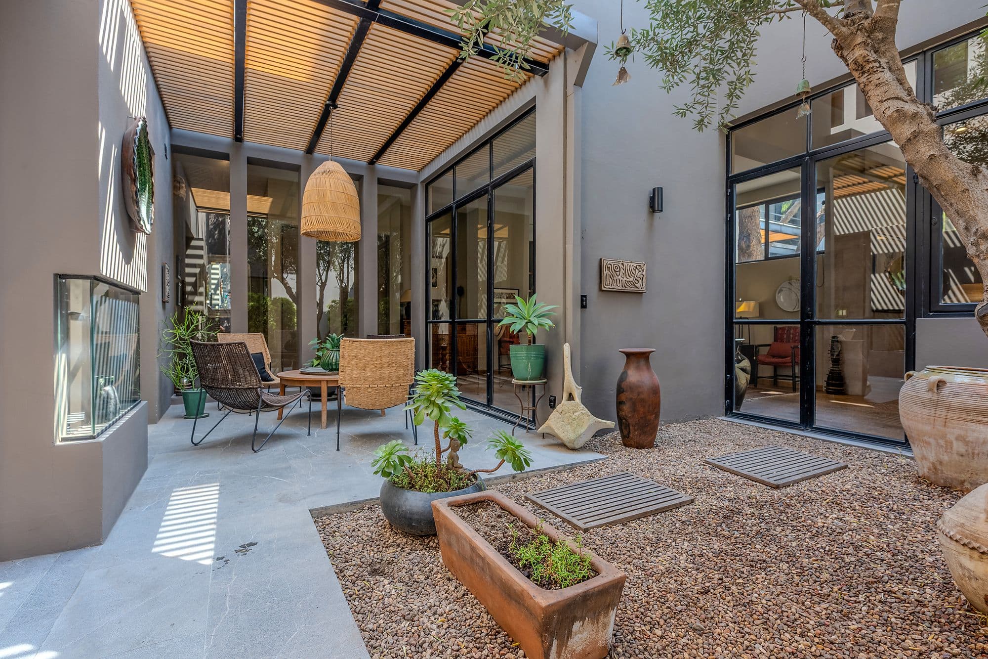 Casa Pirules — Centro, San Miguel de Allende — photo 25 — serene courtyard sanctuary with natural light