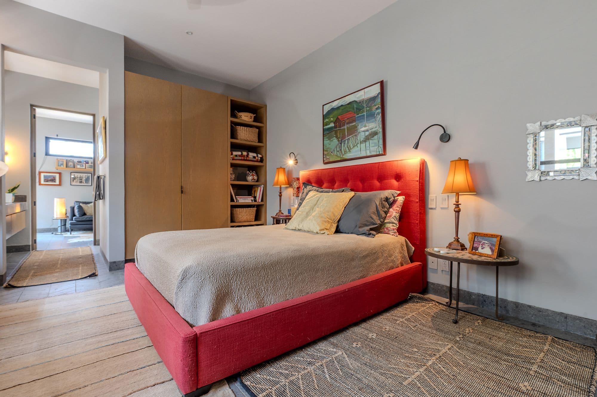 Casa Pirules — Centro, San Miguel de Allende — photo 28 — vibrant contemporary master suite elegance