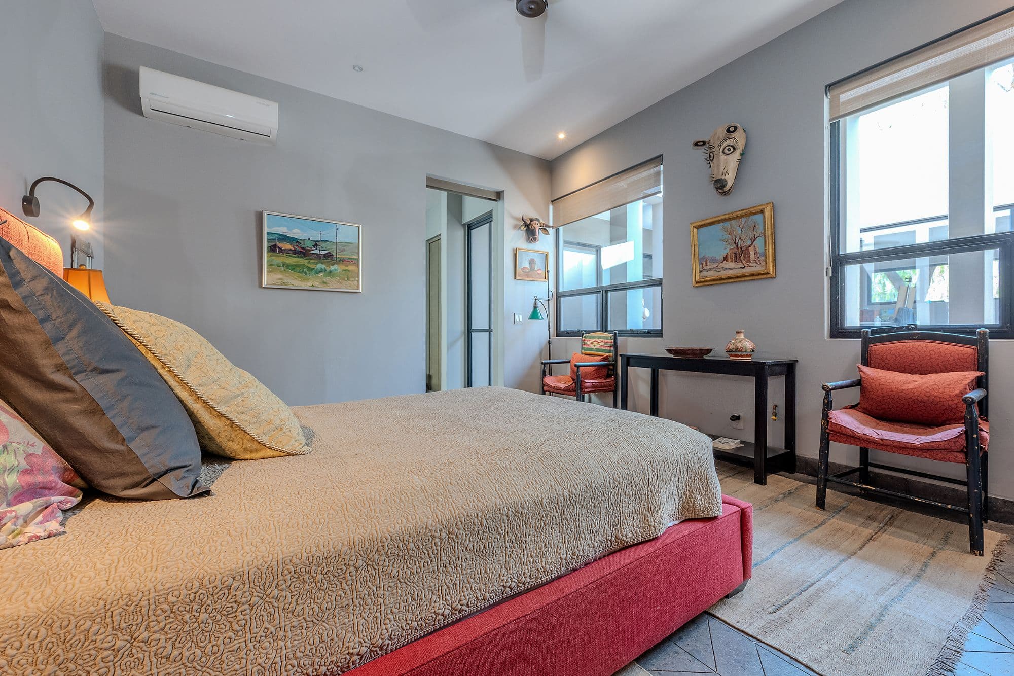 Casa Pirules — Centro, San Miguel de Allende — photo 30 — sophisticated master suite, abundant natural light