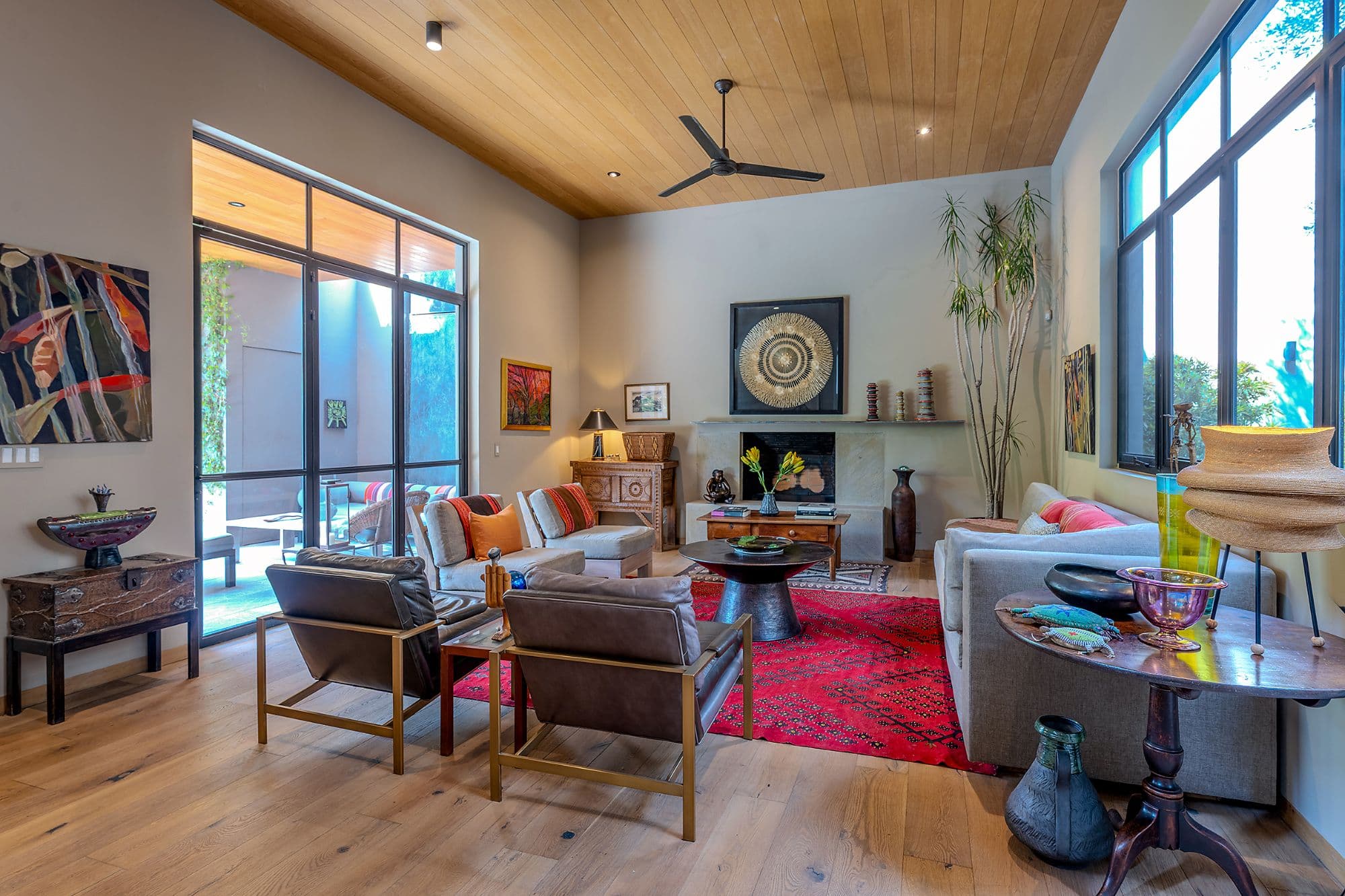 Casa Pirules — Centro, San Miguel de Allende — photo 4 — luminous living room, artfully curated elegance