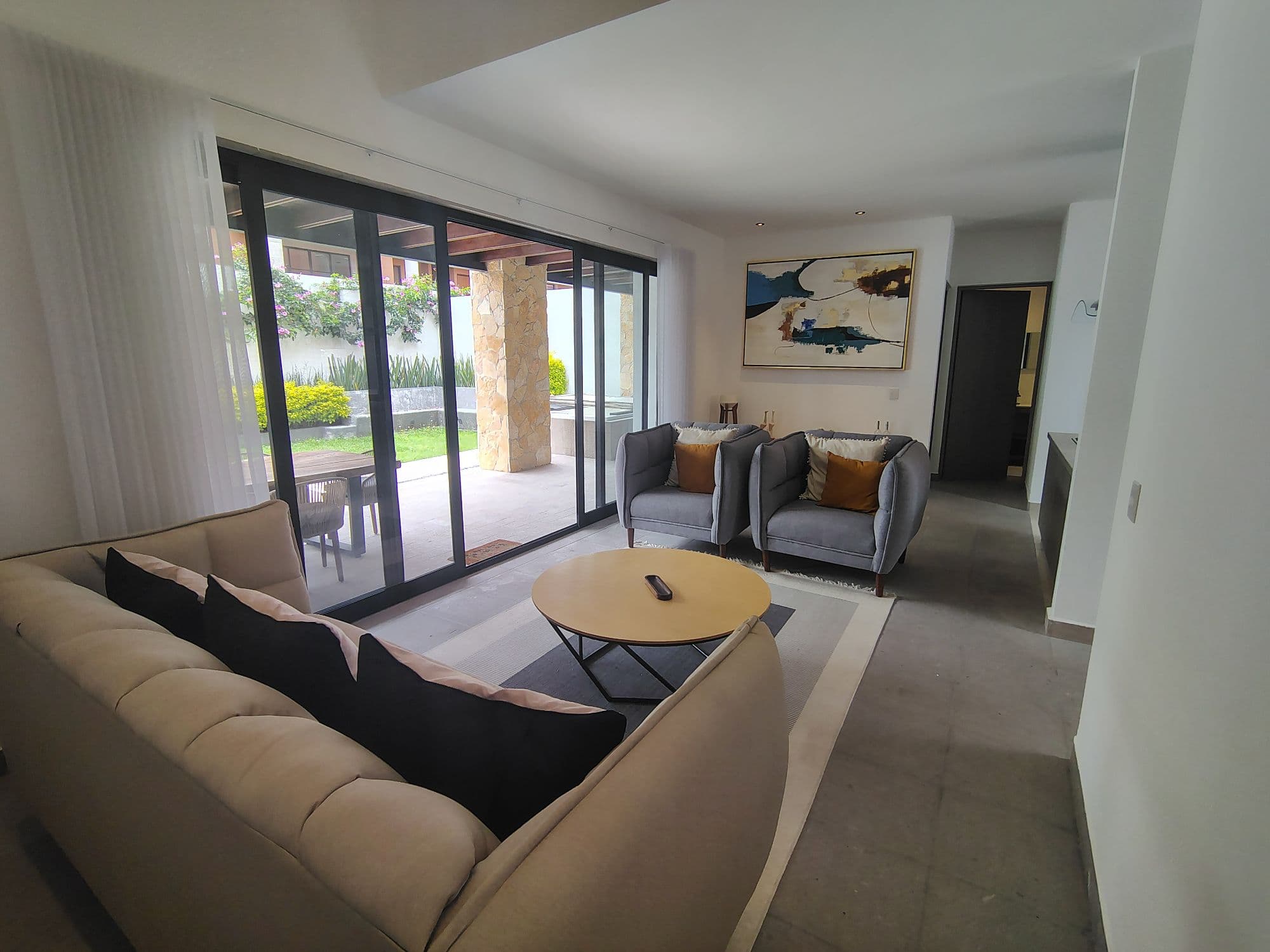 NUBE A 101 SAN FRANCISCO — San Miguel de Allende Centro, San Miguel de Allende — photo 4 — sophisticated living opens to gardens