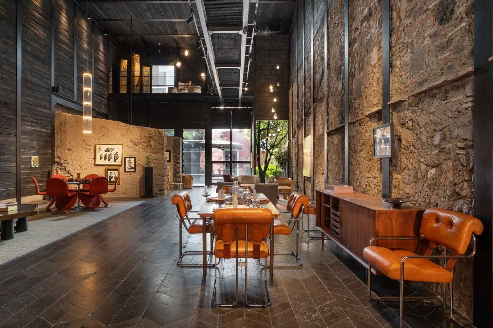 Casa Umbral — Centro, San Miguel de Allende — photo 2 — sophisticated industrial loft dining space