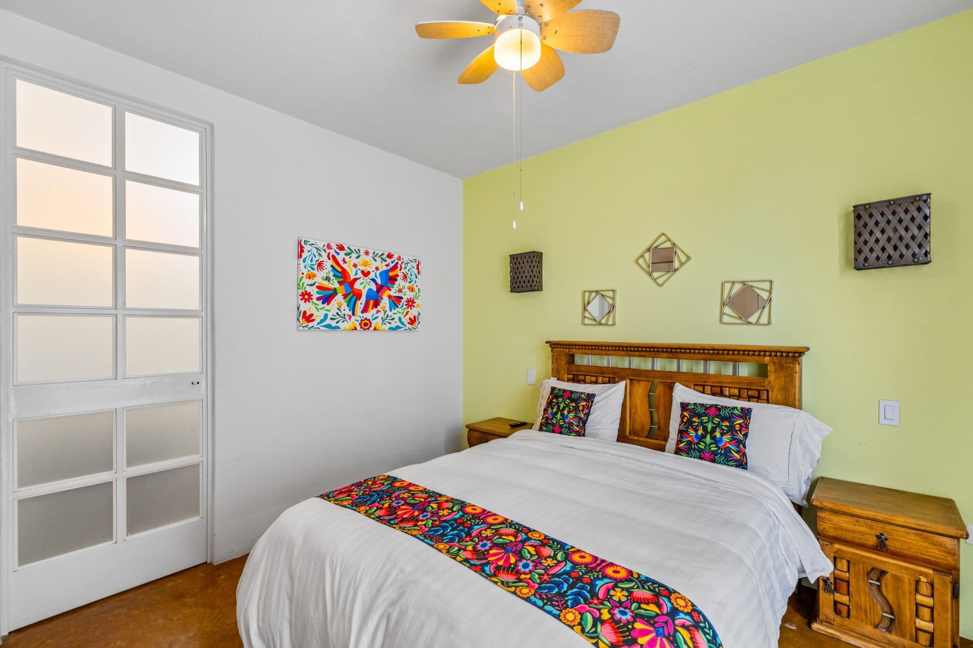 Casa la Luz — San Antonio, San Miguel de Allende — photo 17 — vibrant master suite, artisan charm