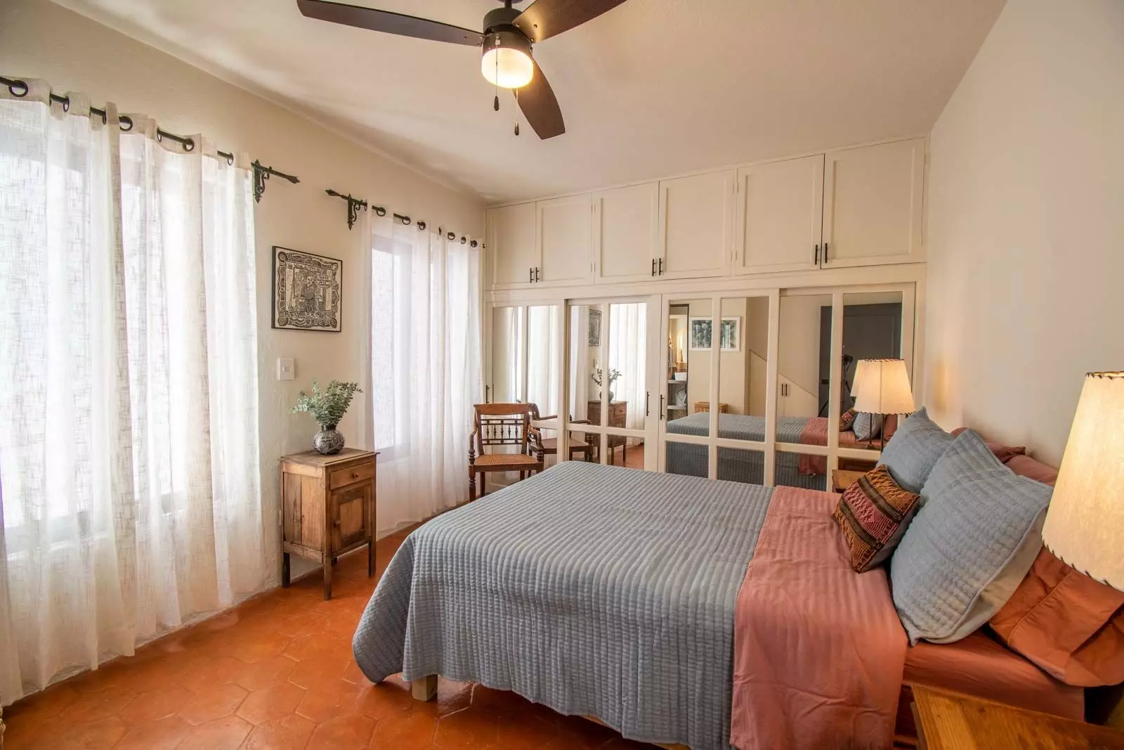 CASA OLIVO — Guadalupe, San Miguel de Allende — photo 9 — serene primary suite, abundant natural light