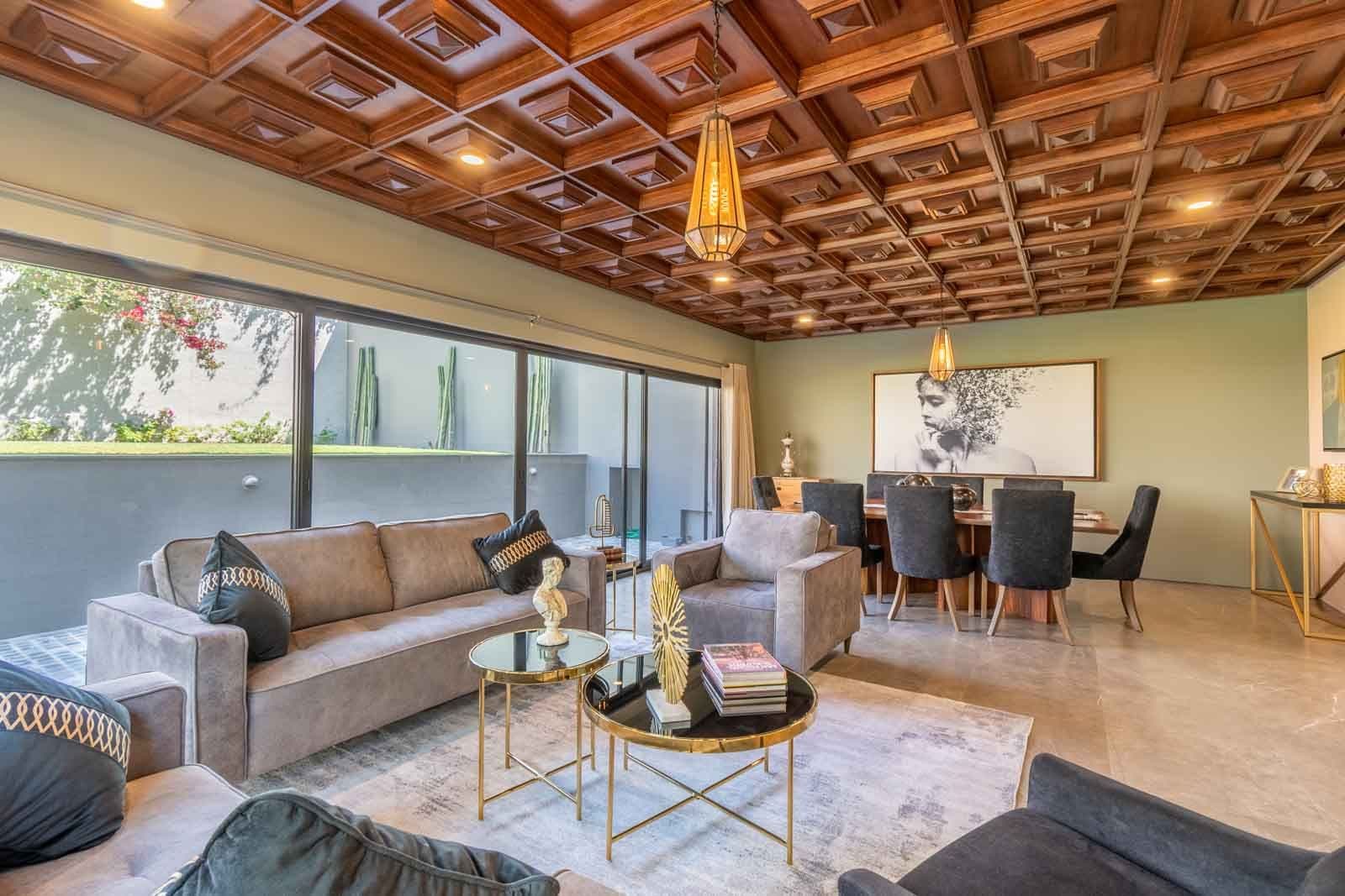 Casa Refugio — Villa de los Frailes, San Miguel de Allende — photo 8 — sophisticated open-plan living elegance