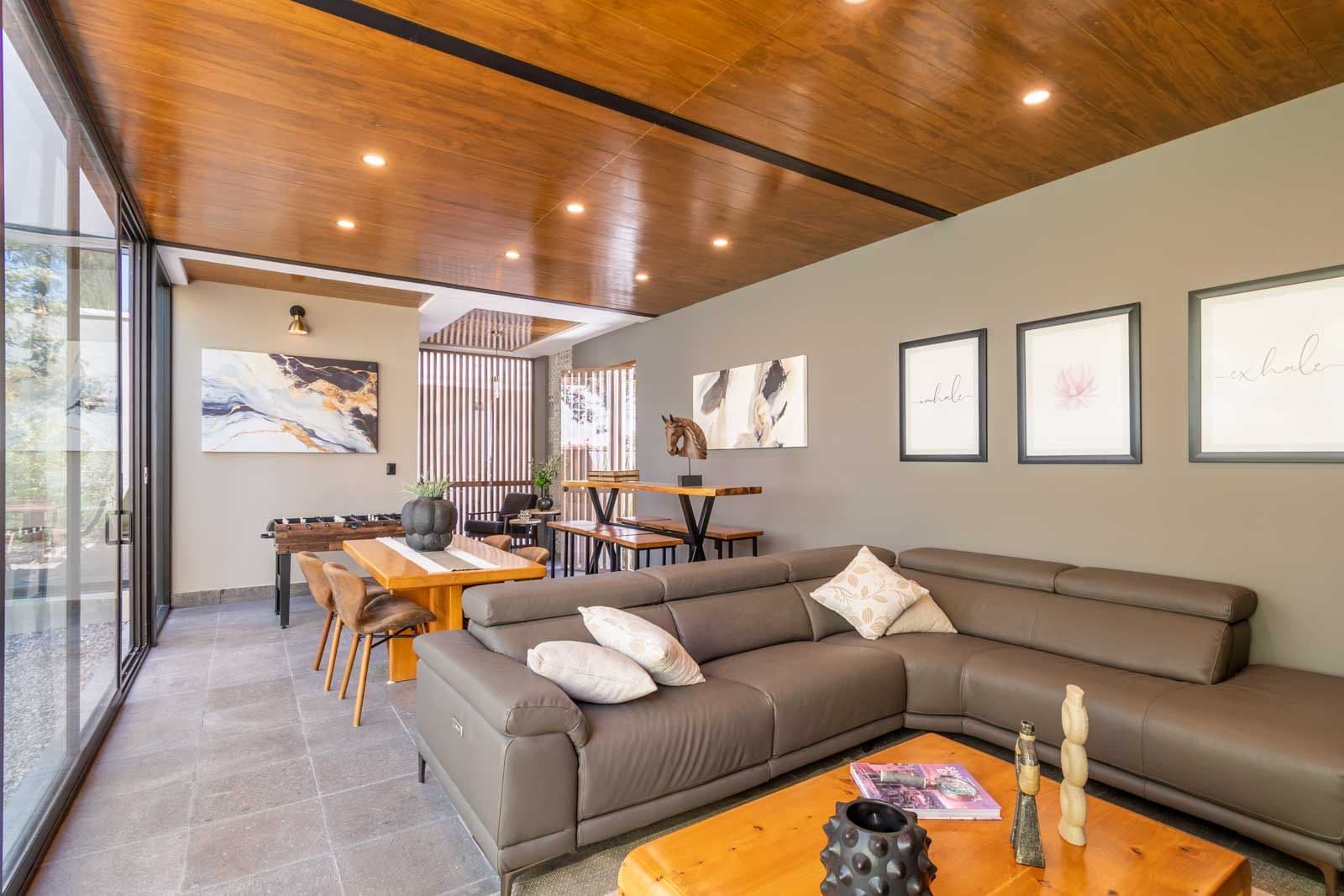 Casa Refugio — Villa de los Frailes, San Miguel de Allende — photo 2 — modern luxury recreation and entertainment space