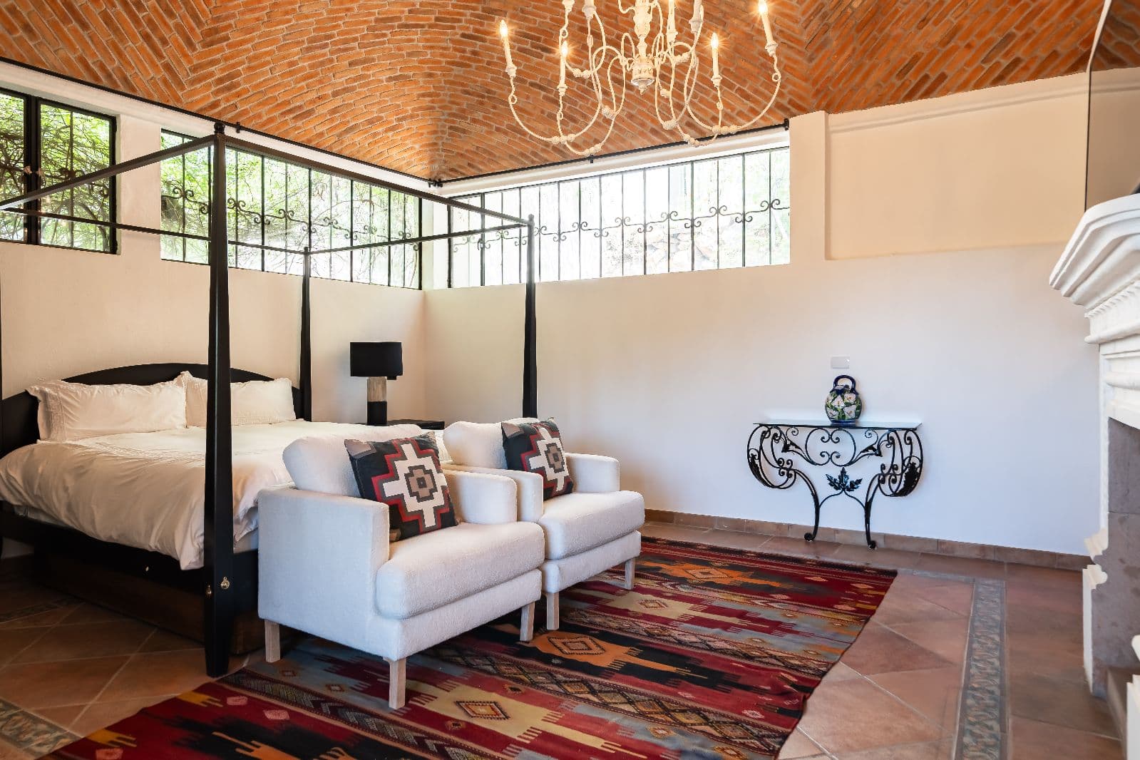 Casa Shangri-La — Centro, San Miguel de Allende — photo 11 — soaring brick vaults, artisanal elegance