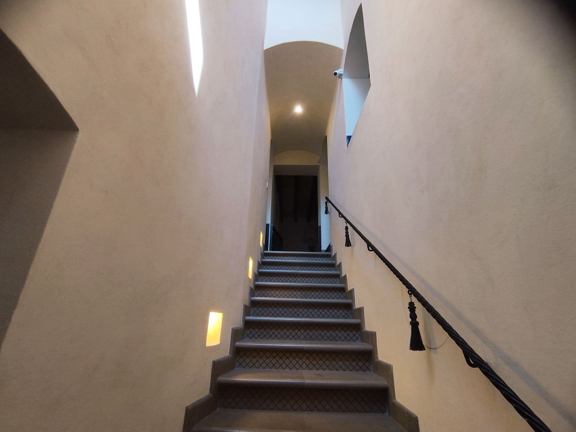 Casa Garza — San Miguel de Allende Centro, San Miguel de Allende — photo 5 — dramatic skylit staircase, architectural elegance