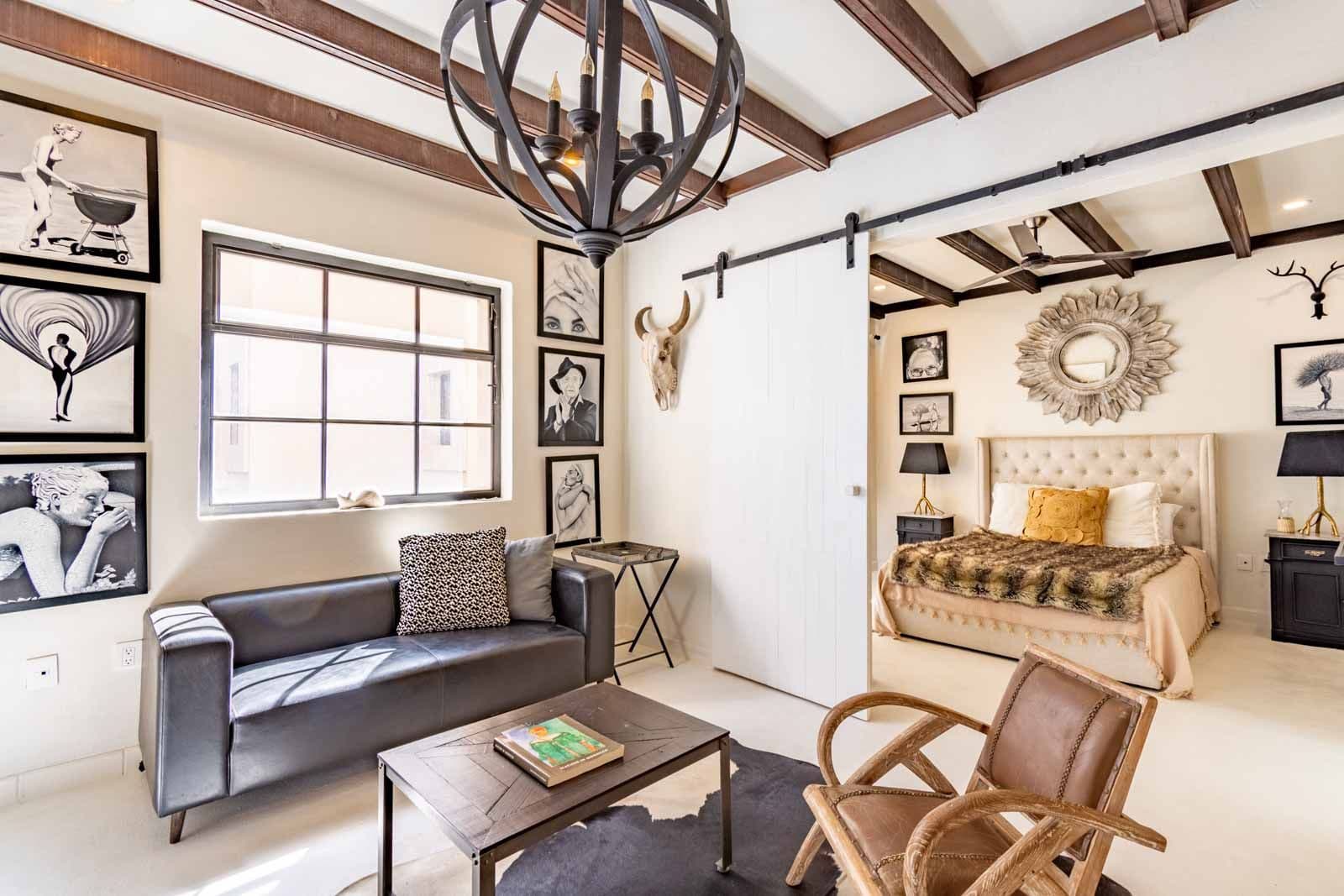 Casa Sol — Centro, San Miguel de Allende — photo 4 — sophisticated loft with soaring beams, natural light