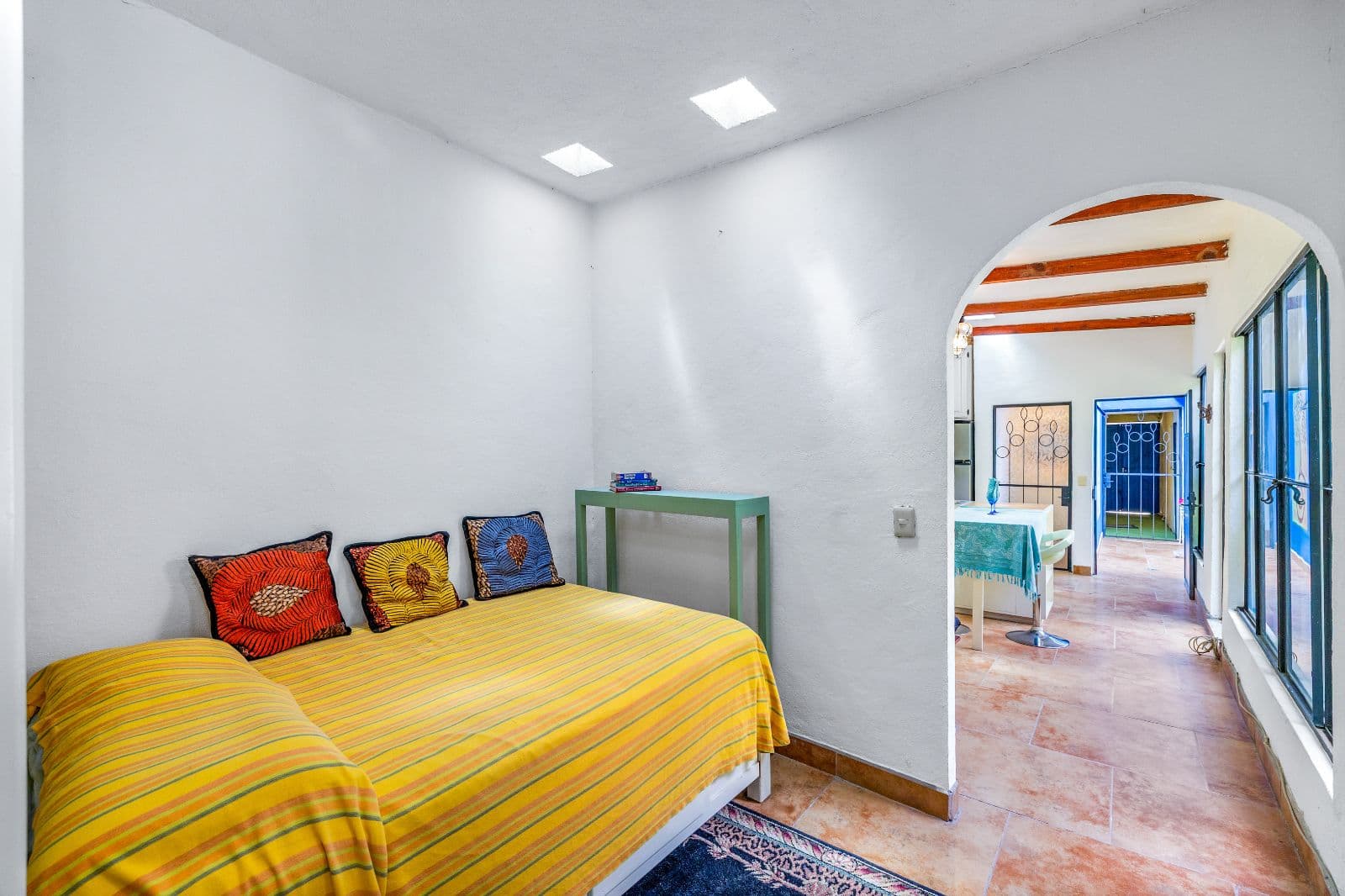 Casa Adelaida — San Antonio, San Miguel de Allende — photo 18 — bright bedroom with authentic colonial charm