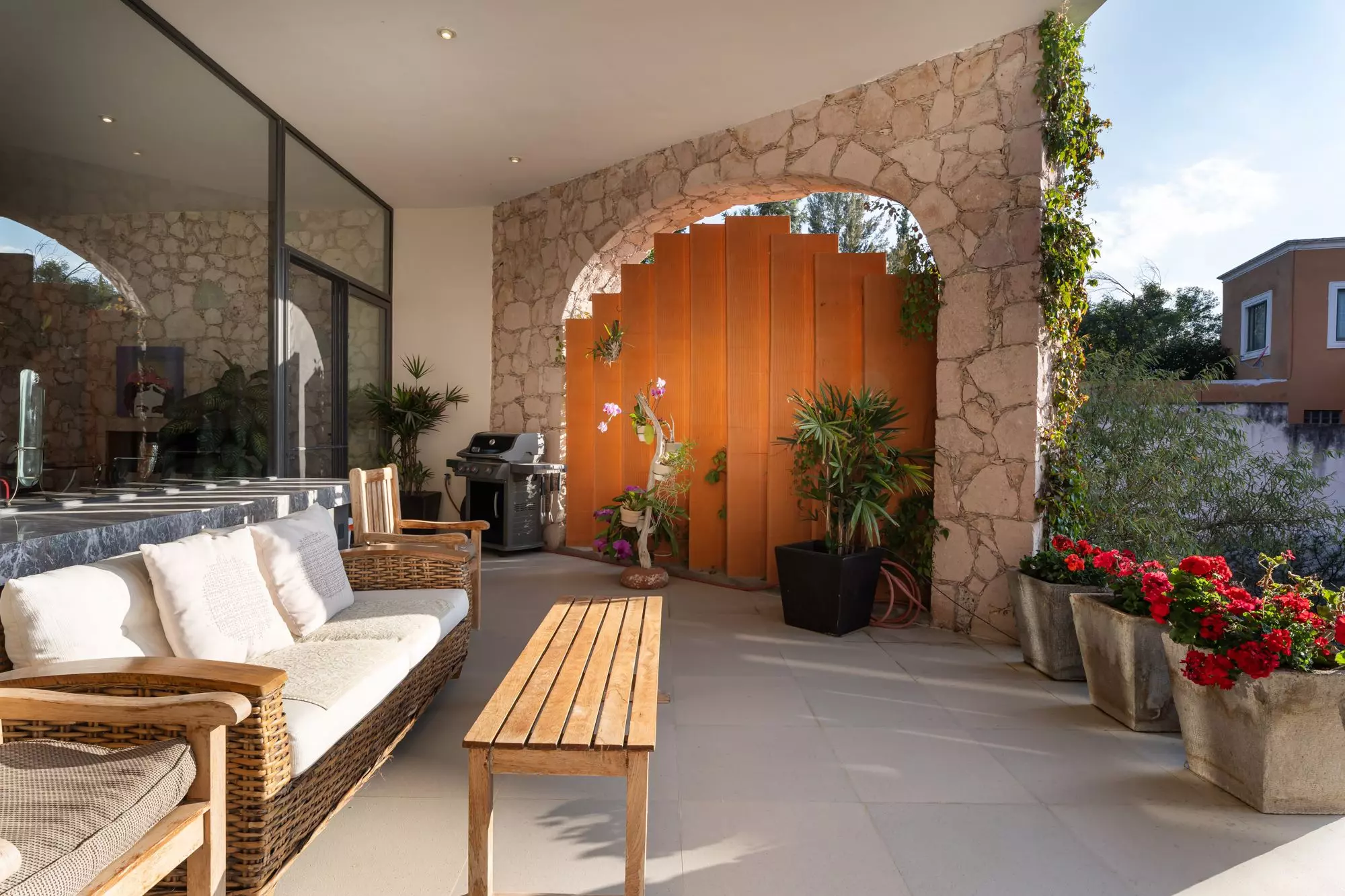 Casa Bella Vista — Balcones, San Miguel de Allende — photo 11 — stunning courtyard with rustic charm