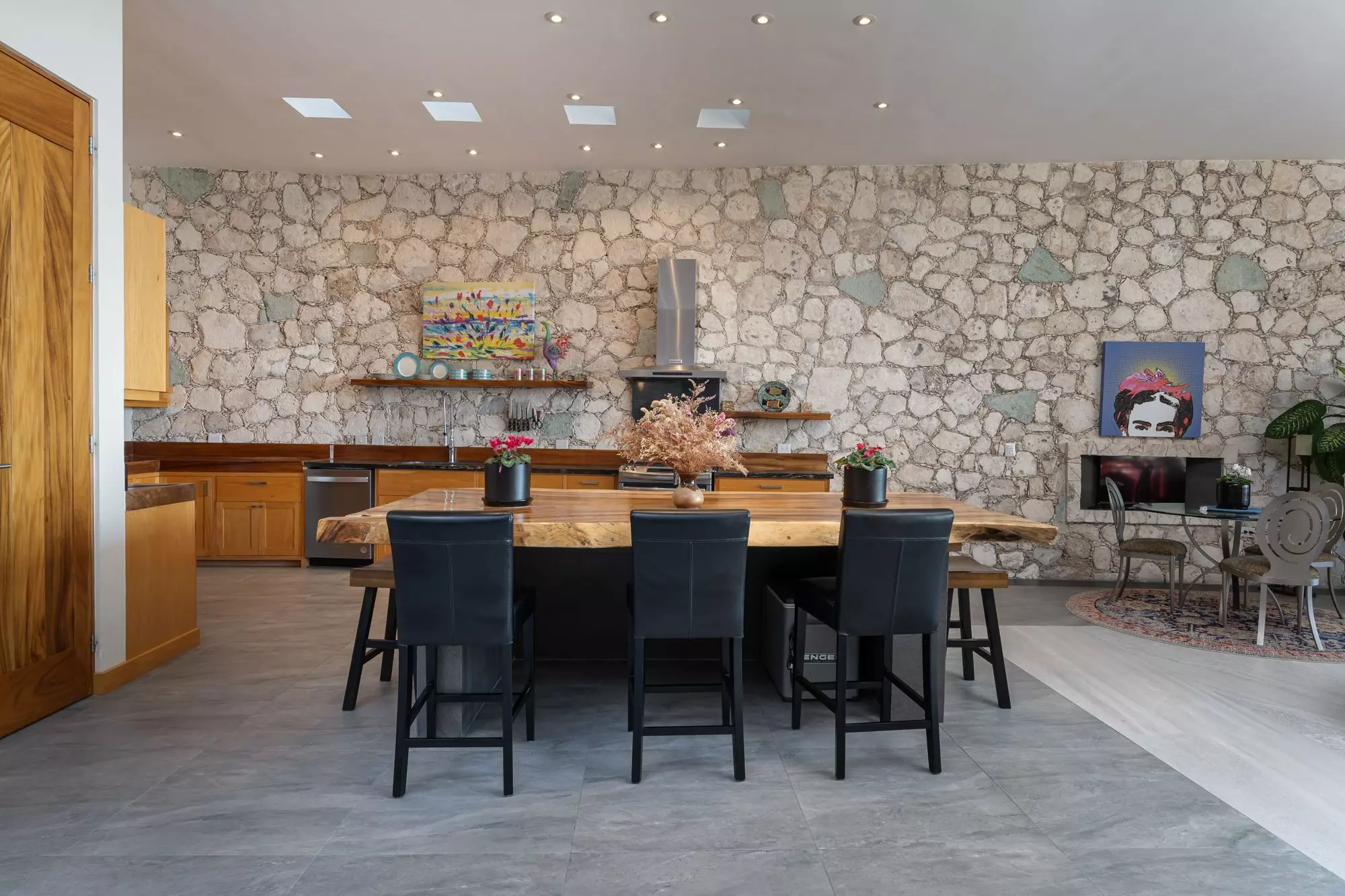 Casa Bella Vista — Balcones, San Miguel de Allende — photo 17 — stone-walled sanctuary with natural illumination