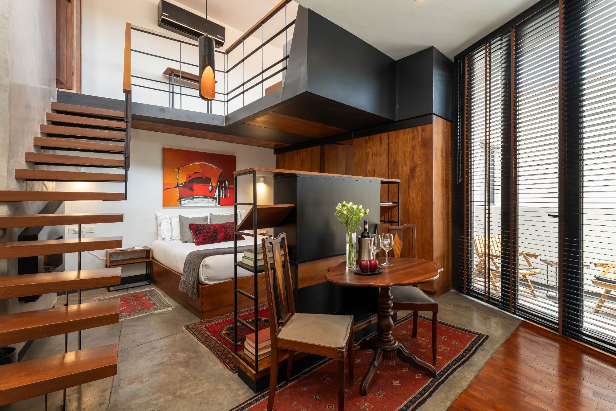 The Lofts — Centro, San Miguel de Allende — photo 4 — contemporary loft with soaring ceilings