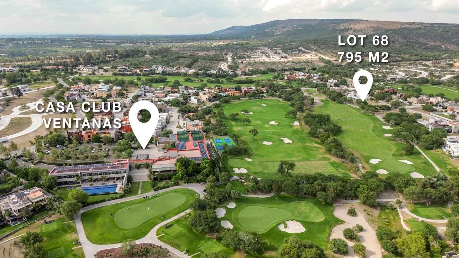 Lot Marialba 68 — Club de Golf Ventanas, San Miguel de Allende — photo 6 — prestigious golf course lot, panoramic valley views