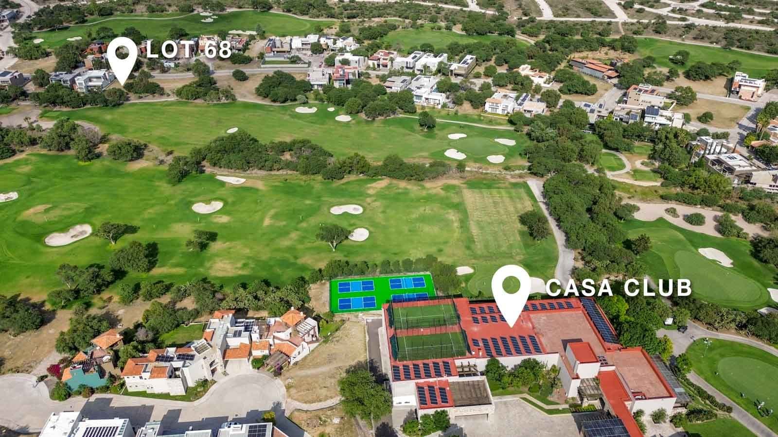 Lot Marialba 68 — Club de Golf Ventanas, San Miguel de Allende — photo 7 — prestigious golf course lot positioning