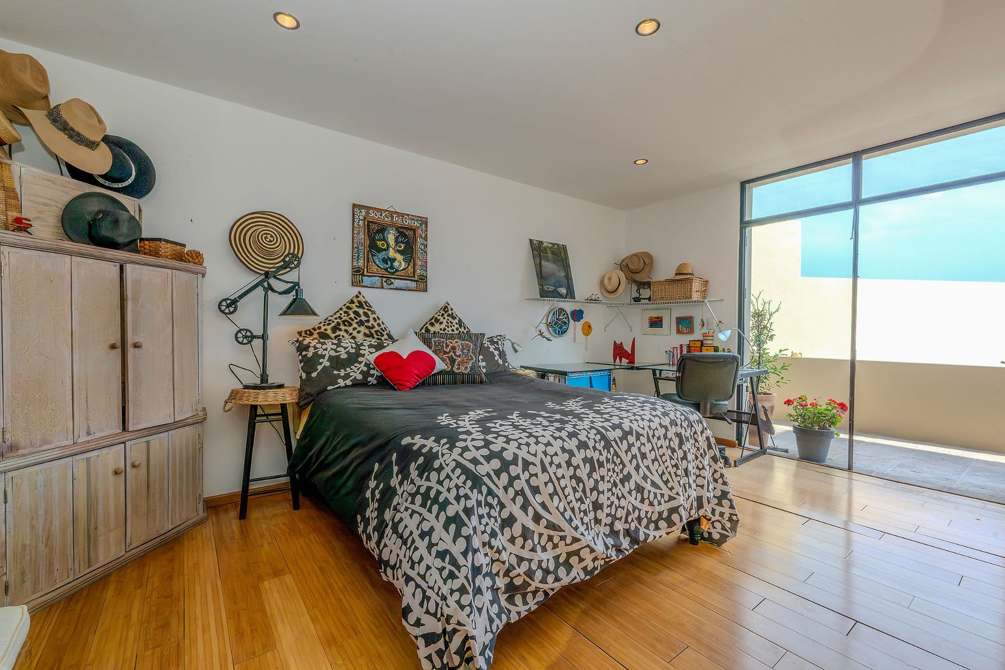 Casa Adrian — San Antonio, San Miguel de Allende — photo 11 — sun-drenched master suite with terrace views