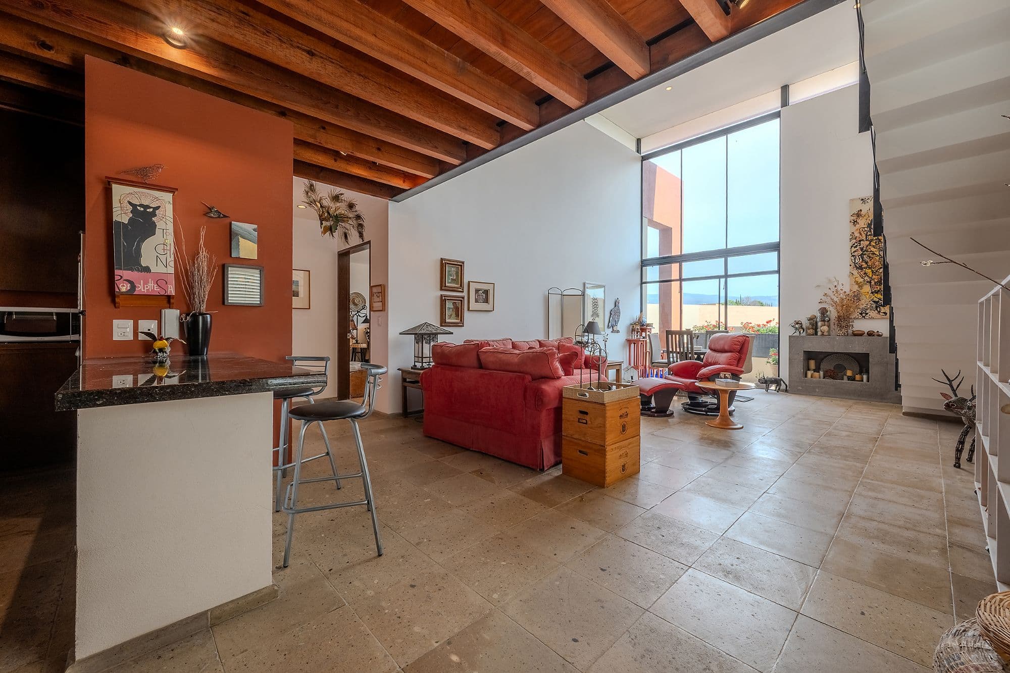 Casa Adrian — San Antonio, San Miguel de Allende — photo 3 — soaring beams, panoramic vistas, contemporary elegance