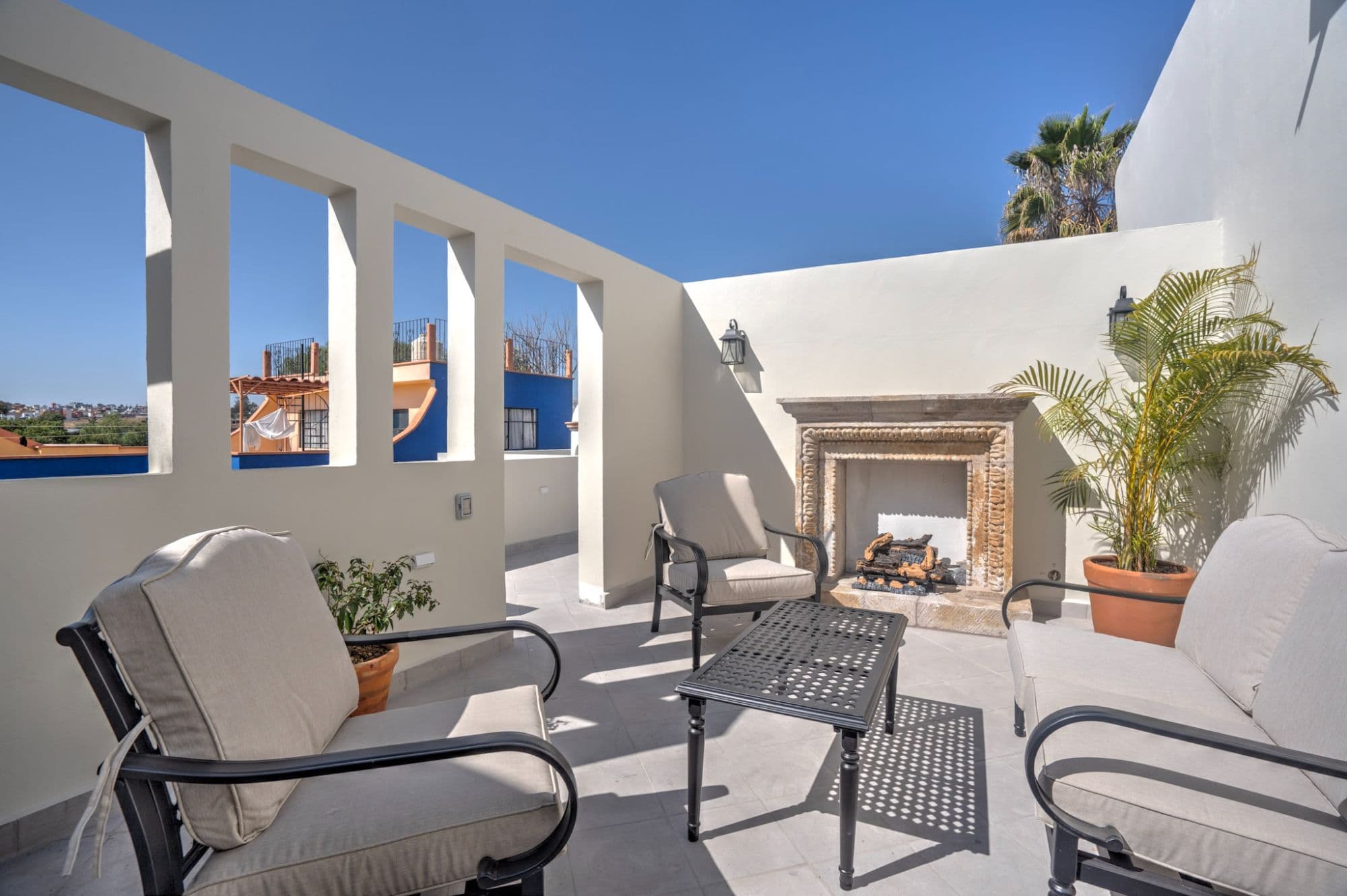 Casa Refugio Sur # 20A — San Antonio, San Miguel de Allende — photo 17 — sophisticated rooftop terrace, breathtaking views