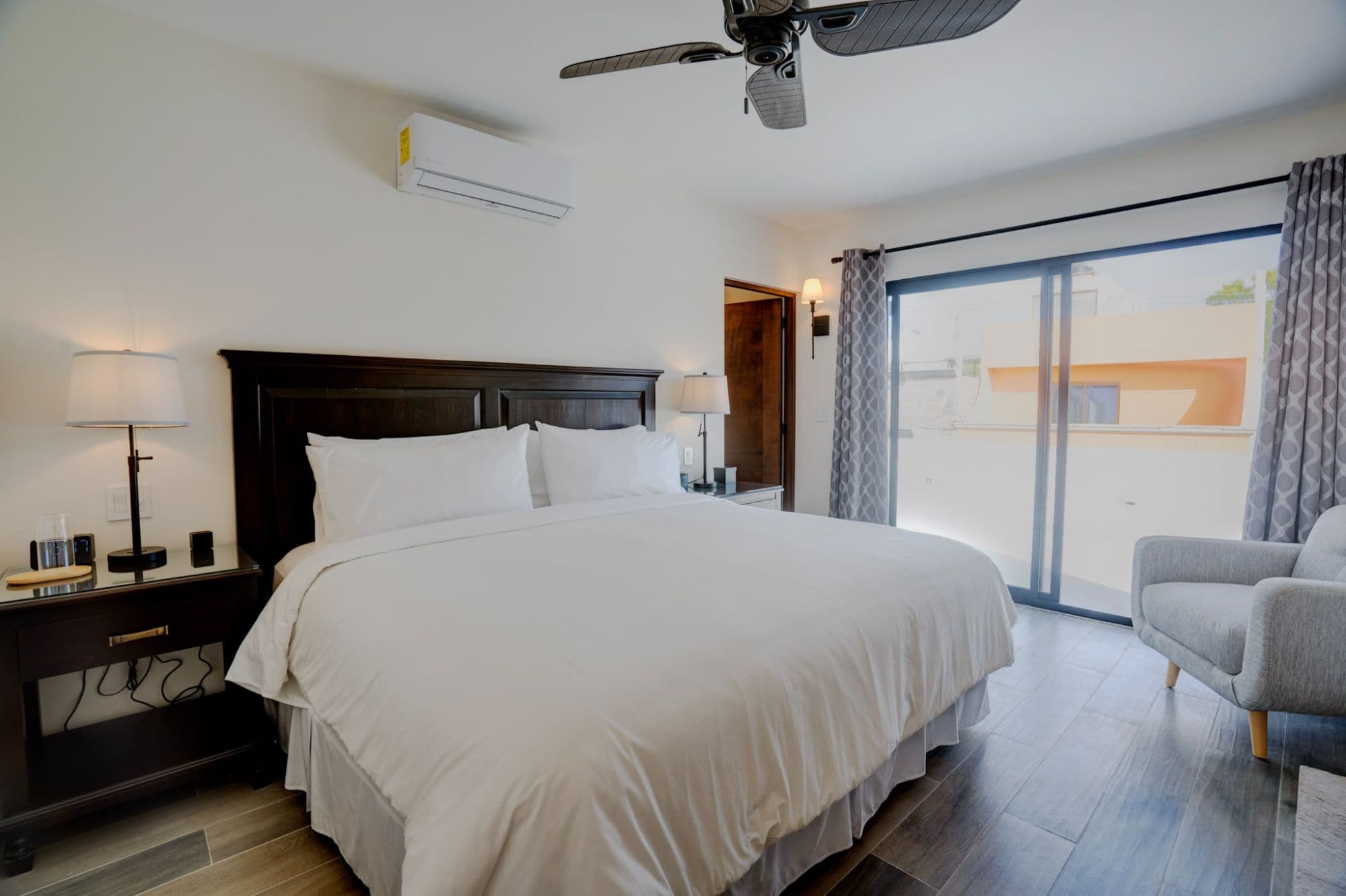 Casa Refugio Sur # 20A — San Antonio, San Miguel de Allende — photo 10 — serene master suite with stunning balcony views