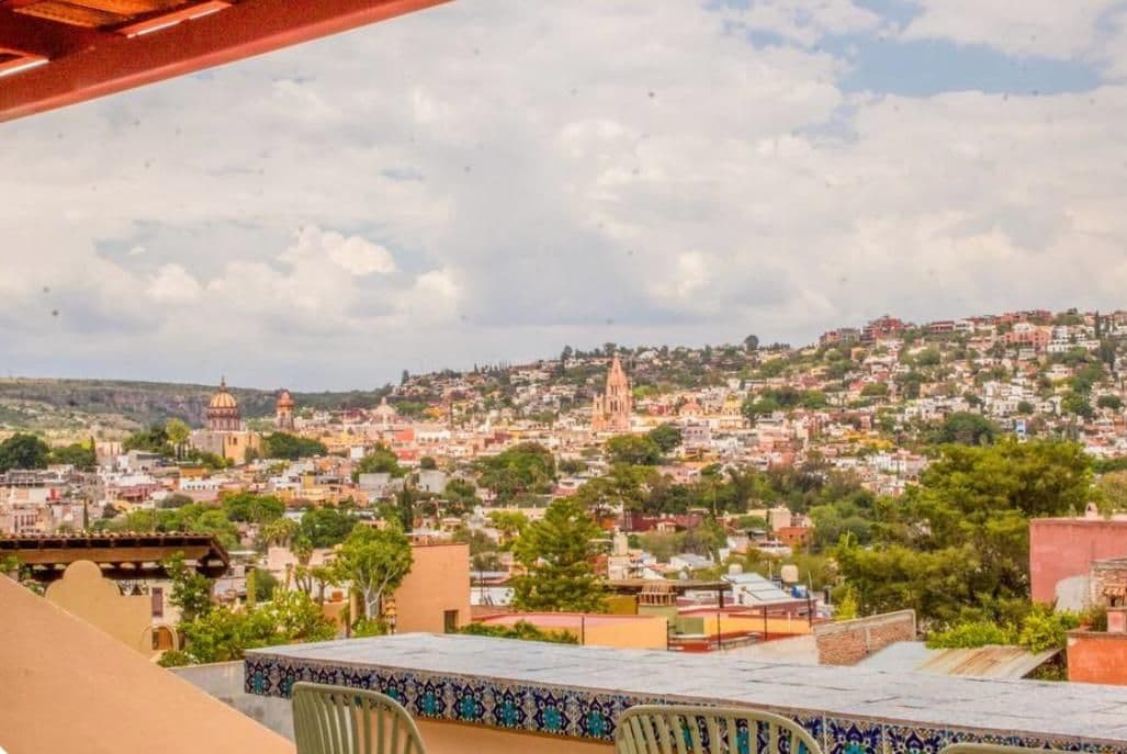 Casa Azul Orizaba — San Antonio, San Miguel de Allende — photo 15 — panoramic colonial cityscape terrace views