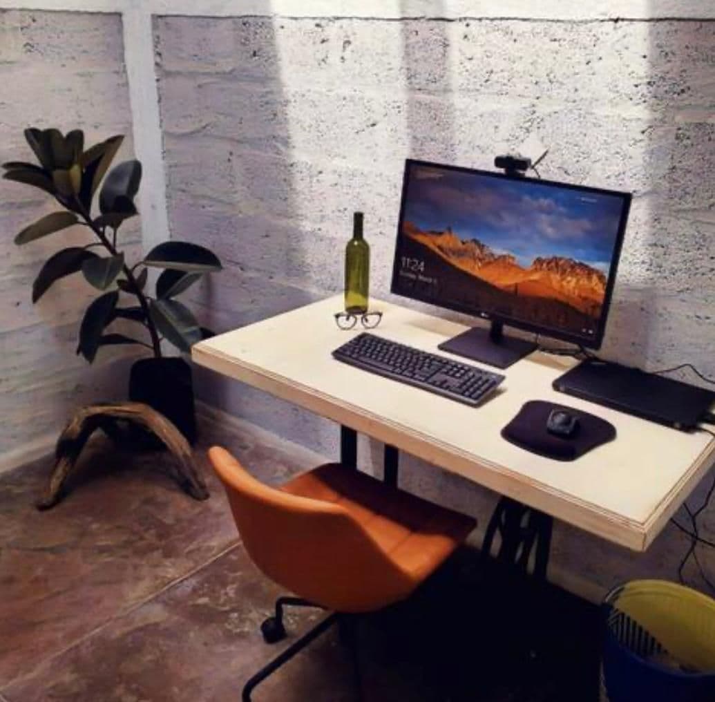 Casa Azul Orizaba — San Antonio, San Miguel de Allende — photo 7 — modern workspace with abundant natural light