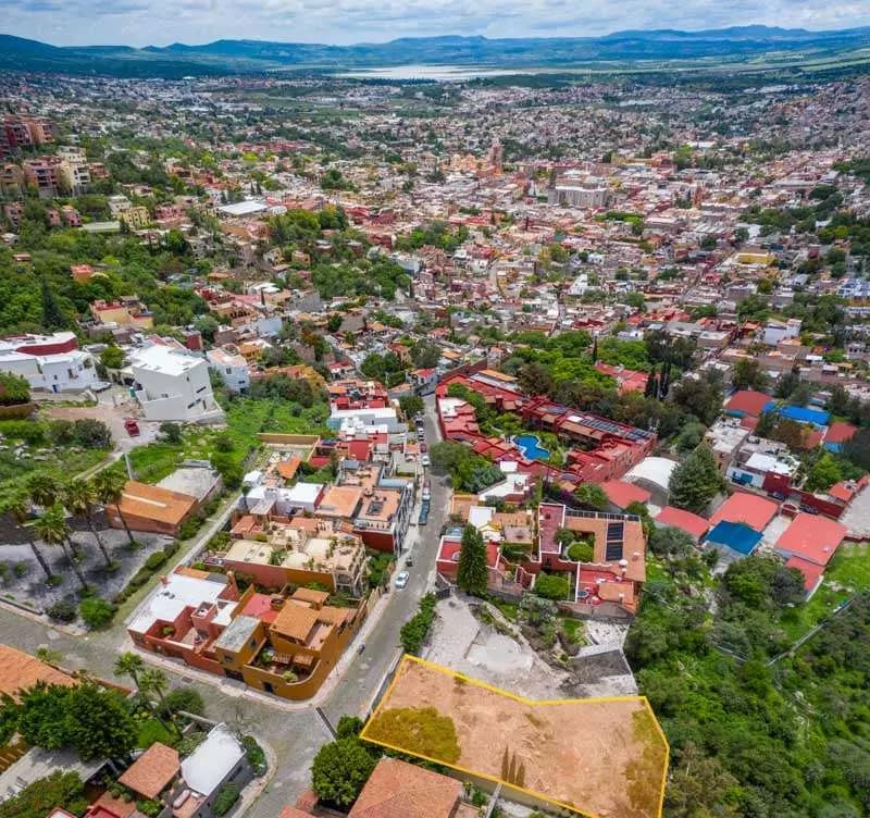 Montitlan, Part 2 — Balcones, San Miguel de Allende — photo 3 — panoramic hillside views, verdant surroundings