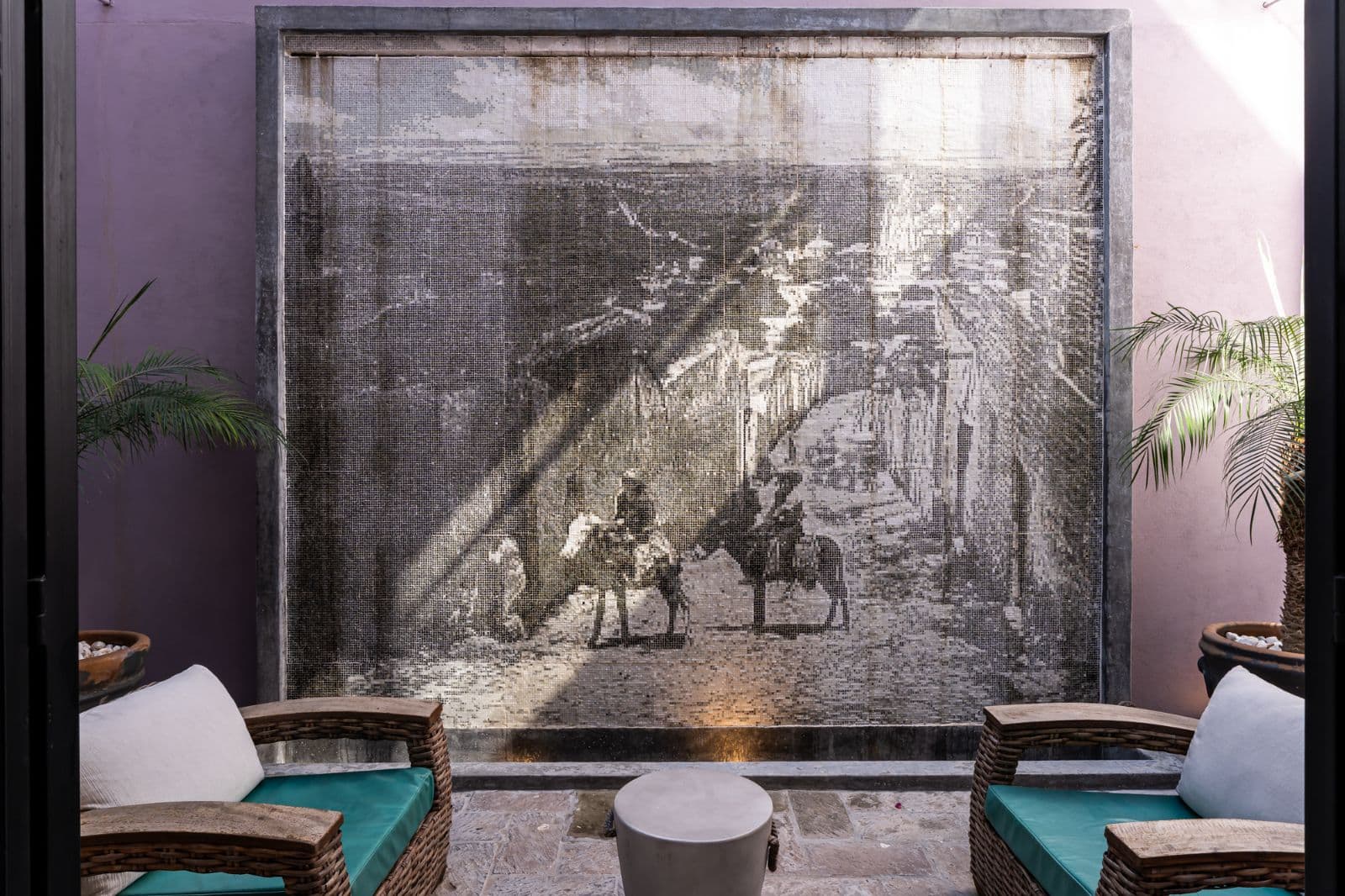 Casa Bruno — Guadalupe, San Miguel de Allende — photo 8 — historic courtyard with timeless artistic ambiance
