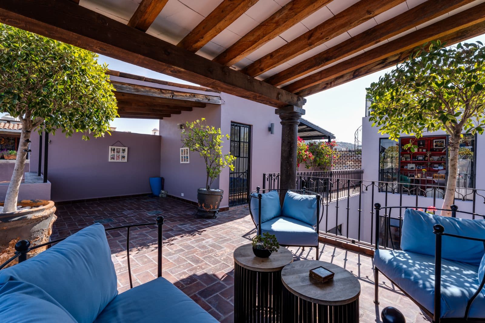 Casa Bruno — Guadalupe, San Miguel de Allende — photo 19 — radiant rooftop oasis with rustic charm