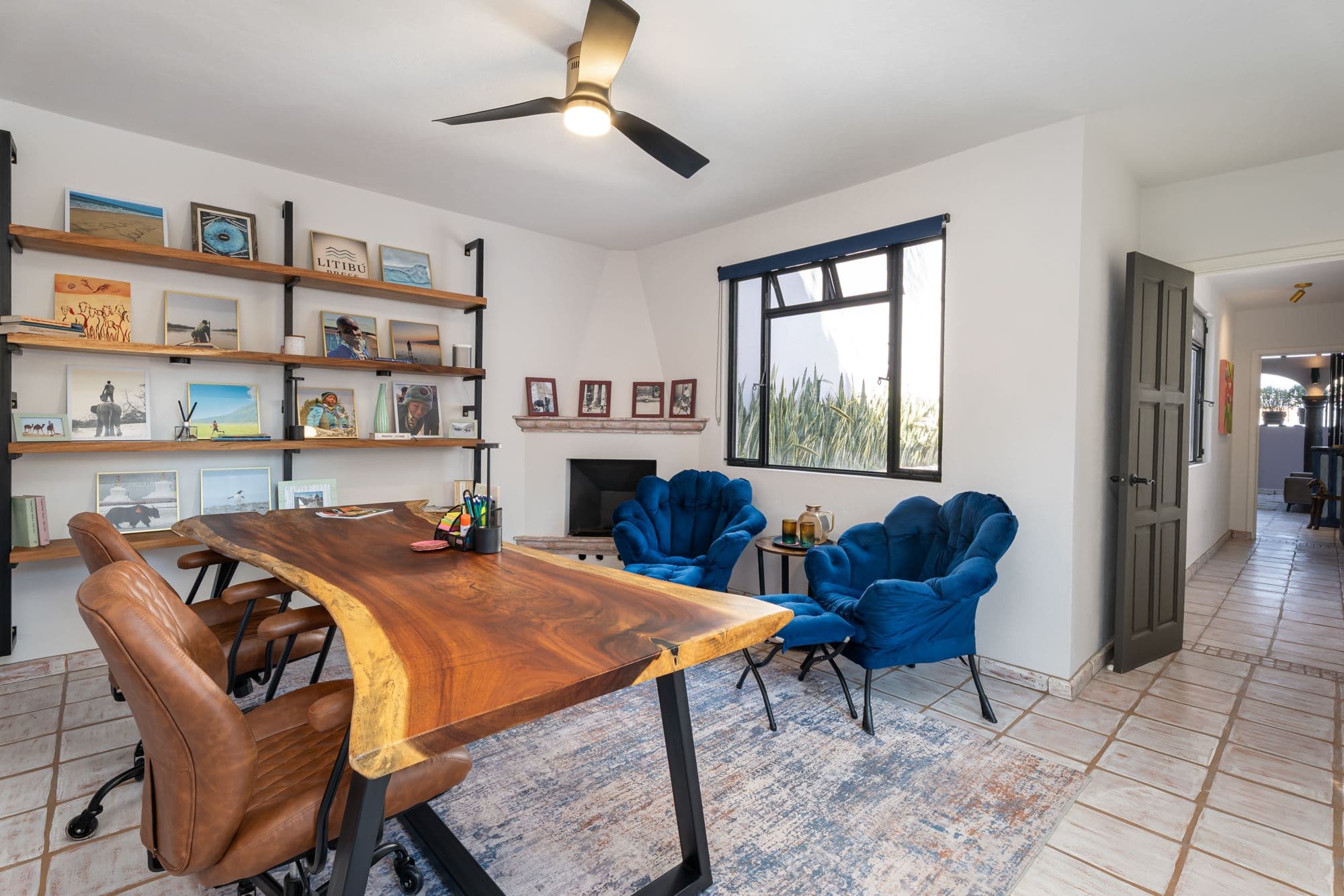 Casa Bruno — Guadalupe, San Miguel de Allende — photo 29 — sophisticated home office with artisan character