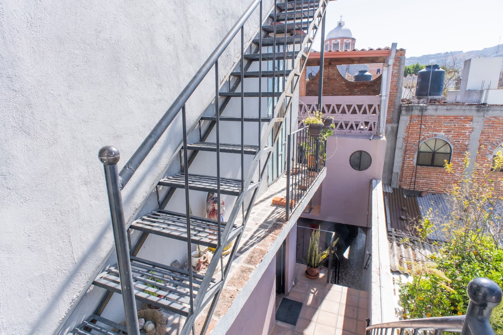 The Nest — San Antonio, San Miguel de Allende — photo 21 — charming rooftop terrace with architectural character