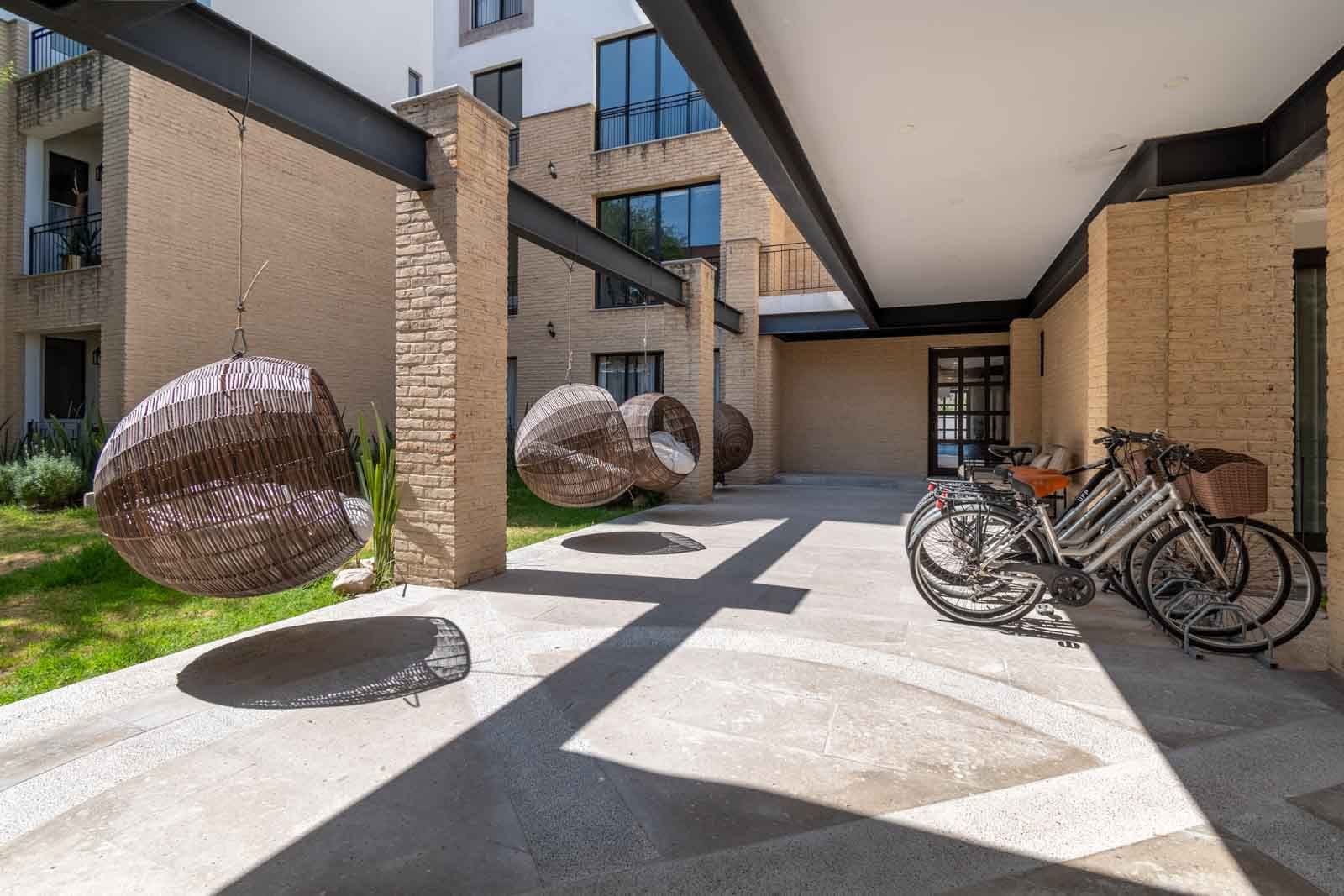 La Estación Studio — Centro, San Miguel de Allende — photo 16 — serene courtyard oasis, modern luxury living