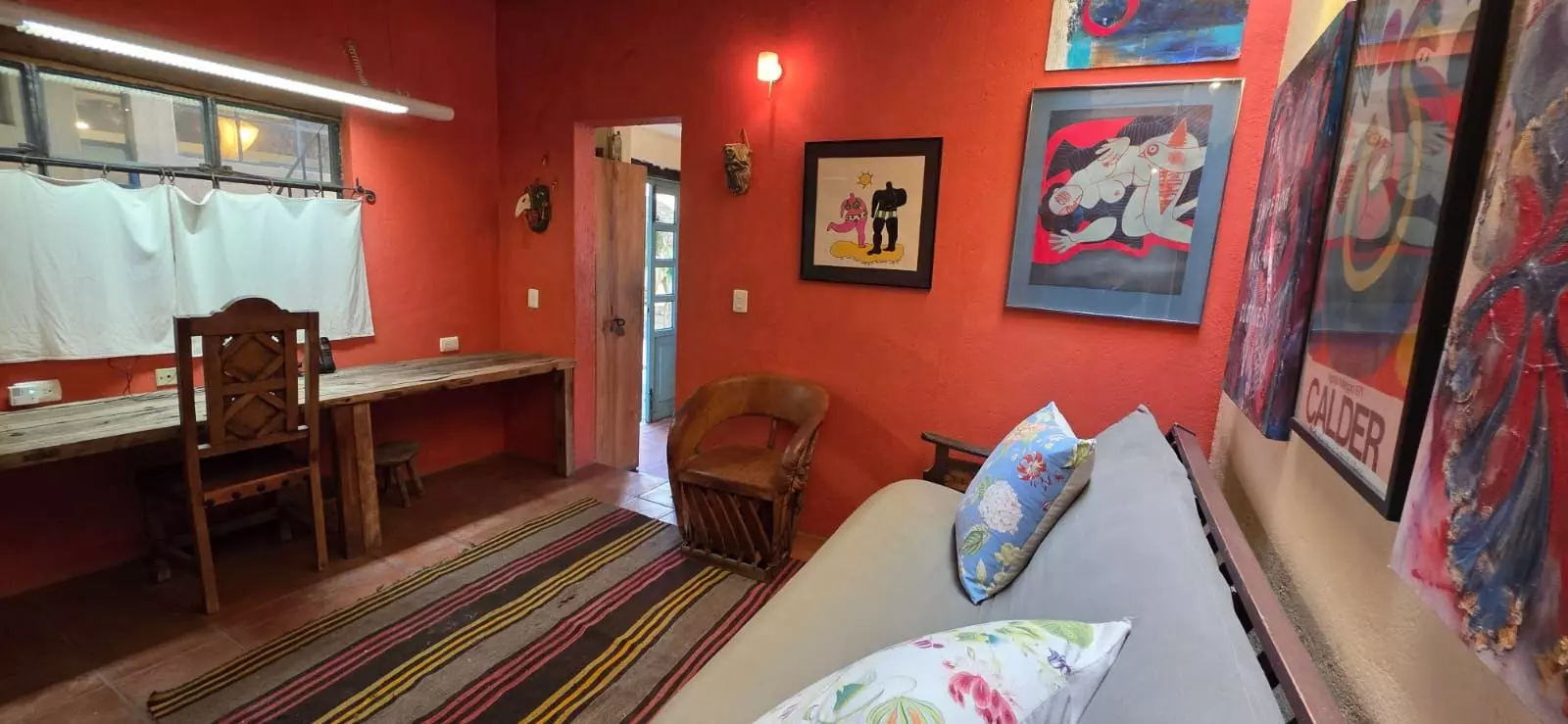 Casa Farolito — Guadalupe, San Miguel de Allende — photo 21 — vibrant studio with artistic character