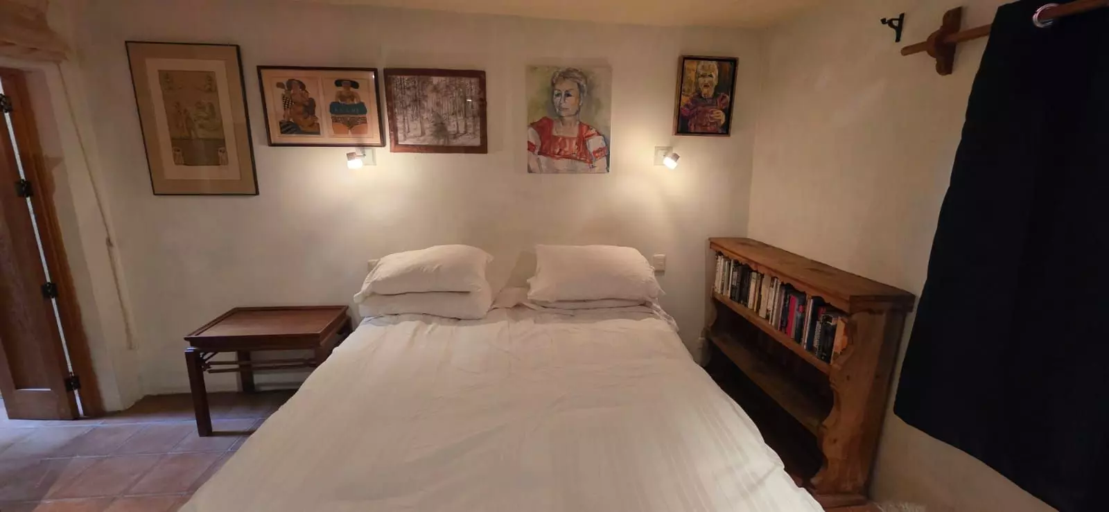 Casa Farolito — Guadalupe, San Miguel de Allende — photo 22 — serene guest retreat, curated gallery walls