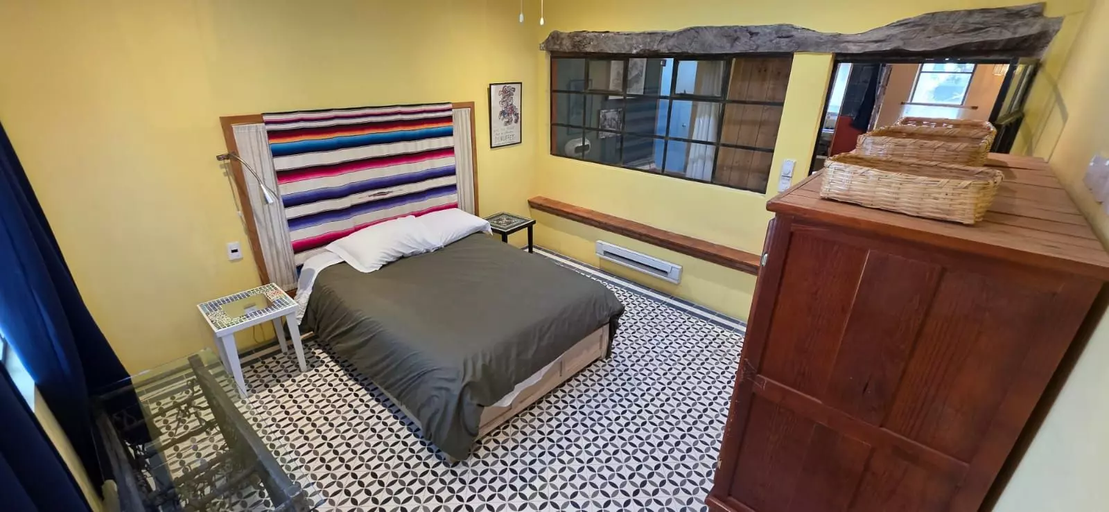 Casa Farolito — Guadalupe, San Miguel de Allende — photo 19 — charming colonial bedroom, authentic mexican character