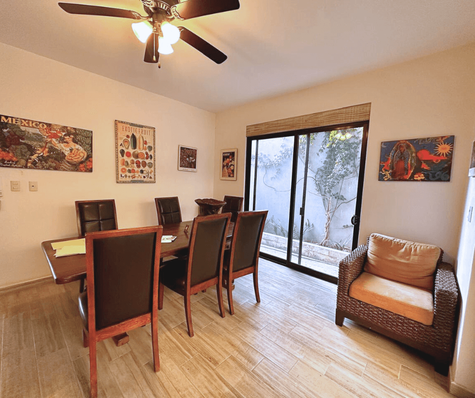 Villa San Gamaliel — El Paraiso, San Miguel de Allende — photo 4 — bright dining room, authentic mexican charm