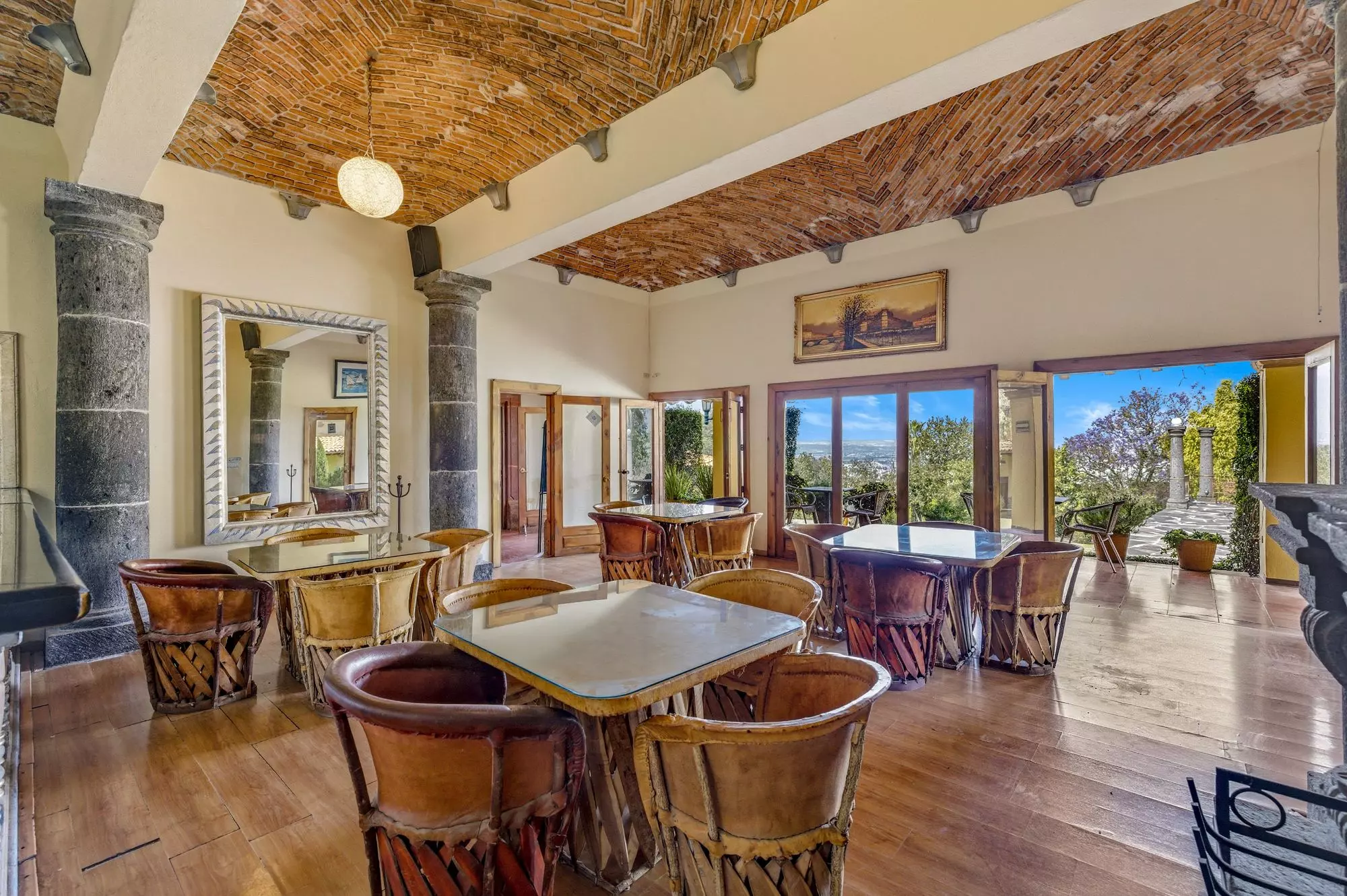 Hotel Mirador del Frayle — La Palmita, San Miguel de Allende — photo 14 — spectacular hilltop gathering space, panoramic vistas