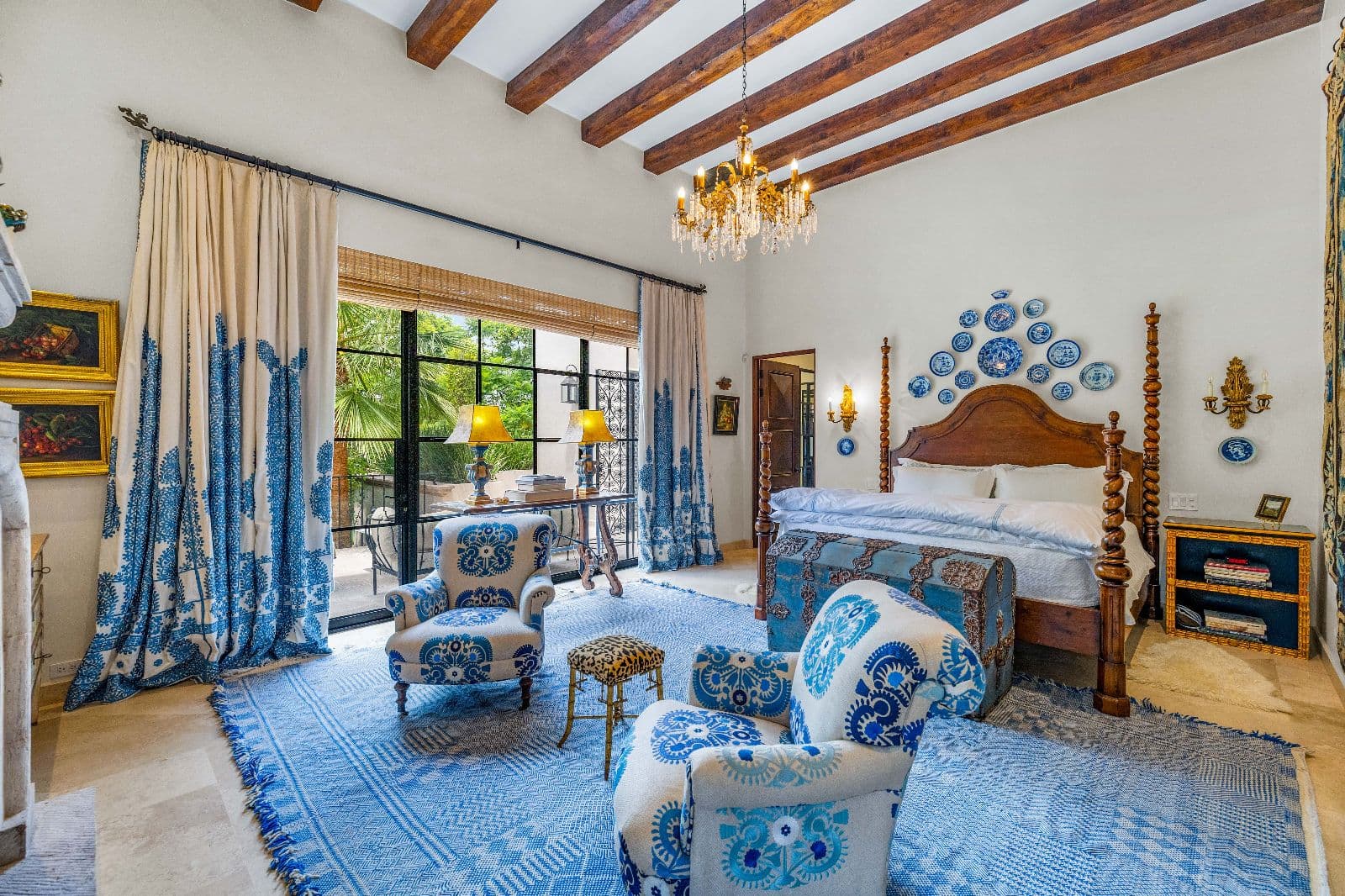 Privada Baeza — Centro, San Miguel de Allende — photo 14 — elegant bedroom, sunlit mexican colonial charm