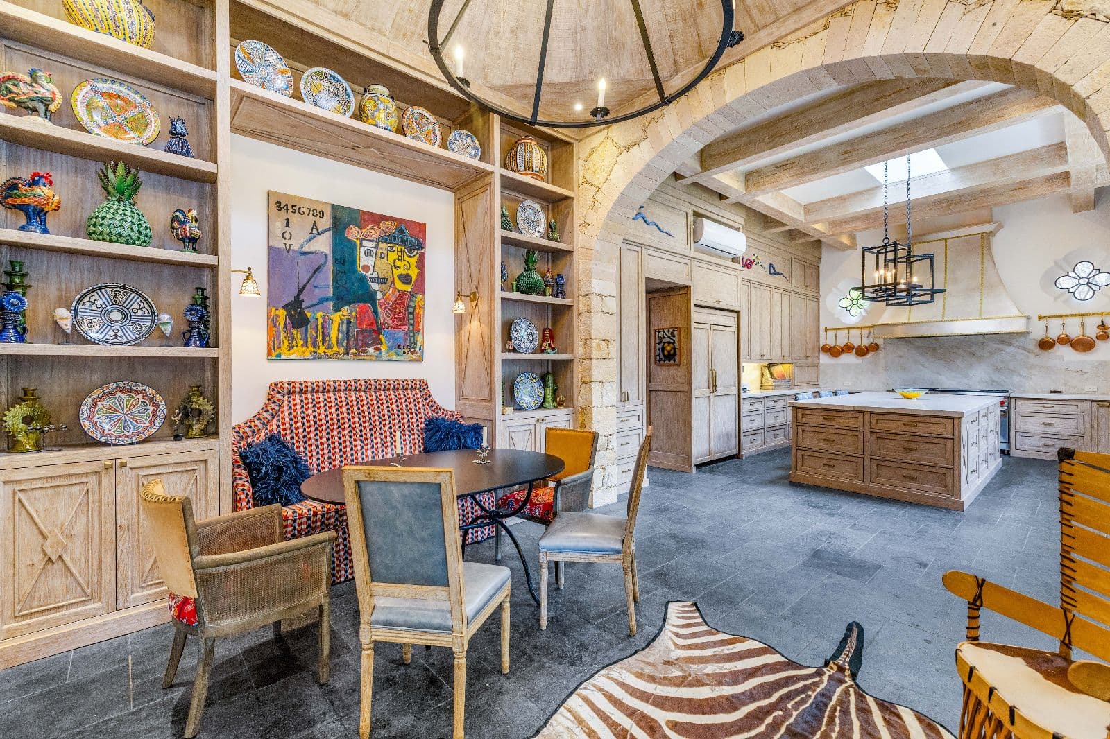 Privada Baeza — Centro, San Miguel de Allende — photo 9 — artfully curated mediterranean luxury kitchen